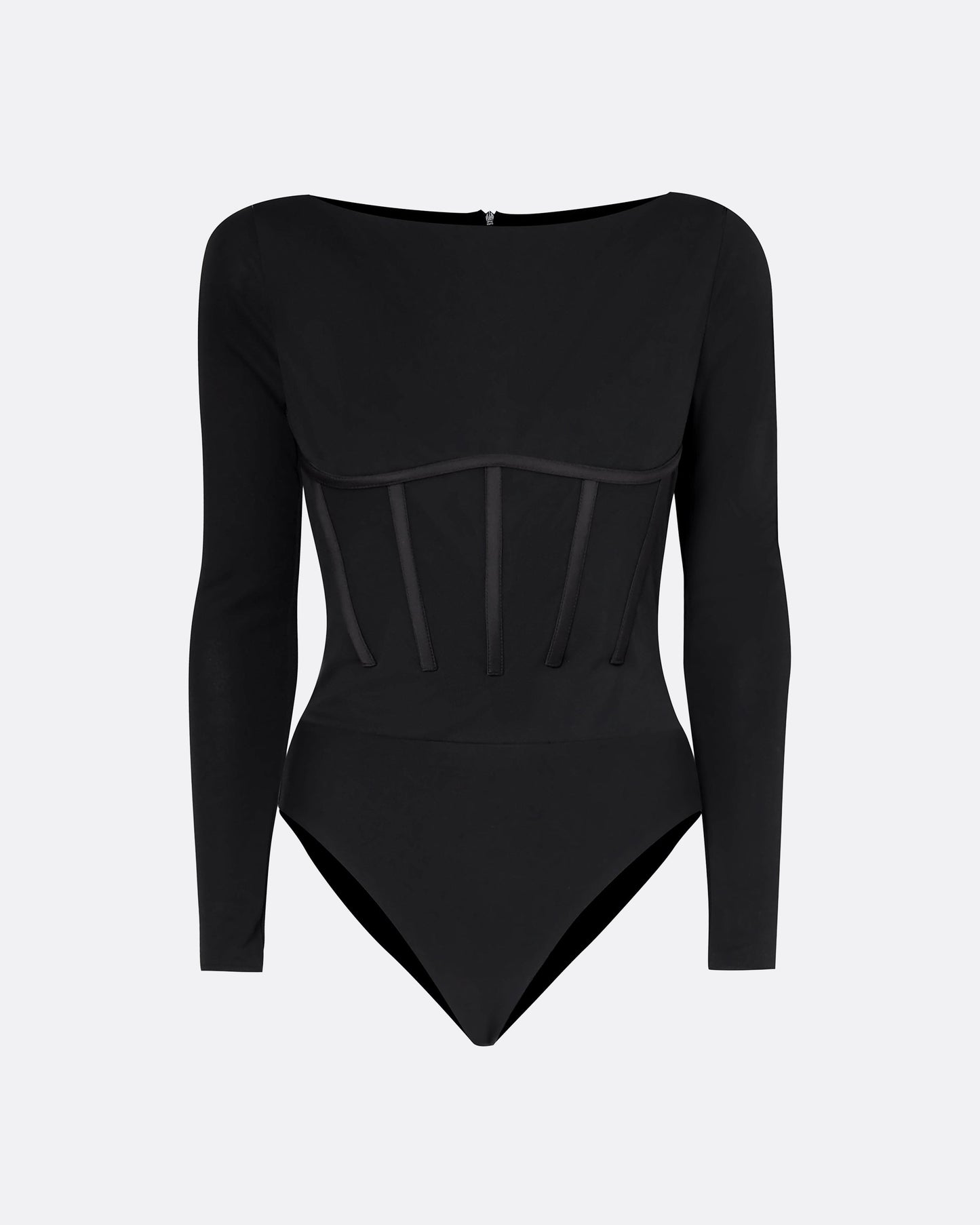 Krissie Black Bodysuit