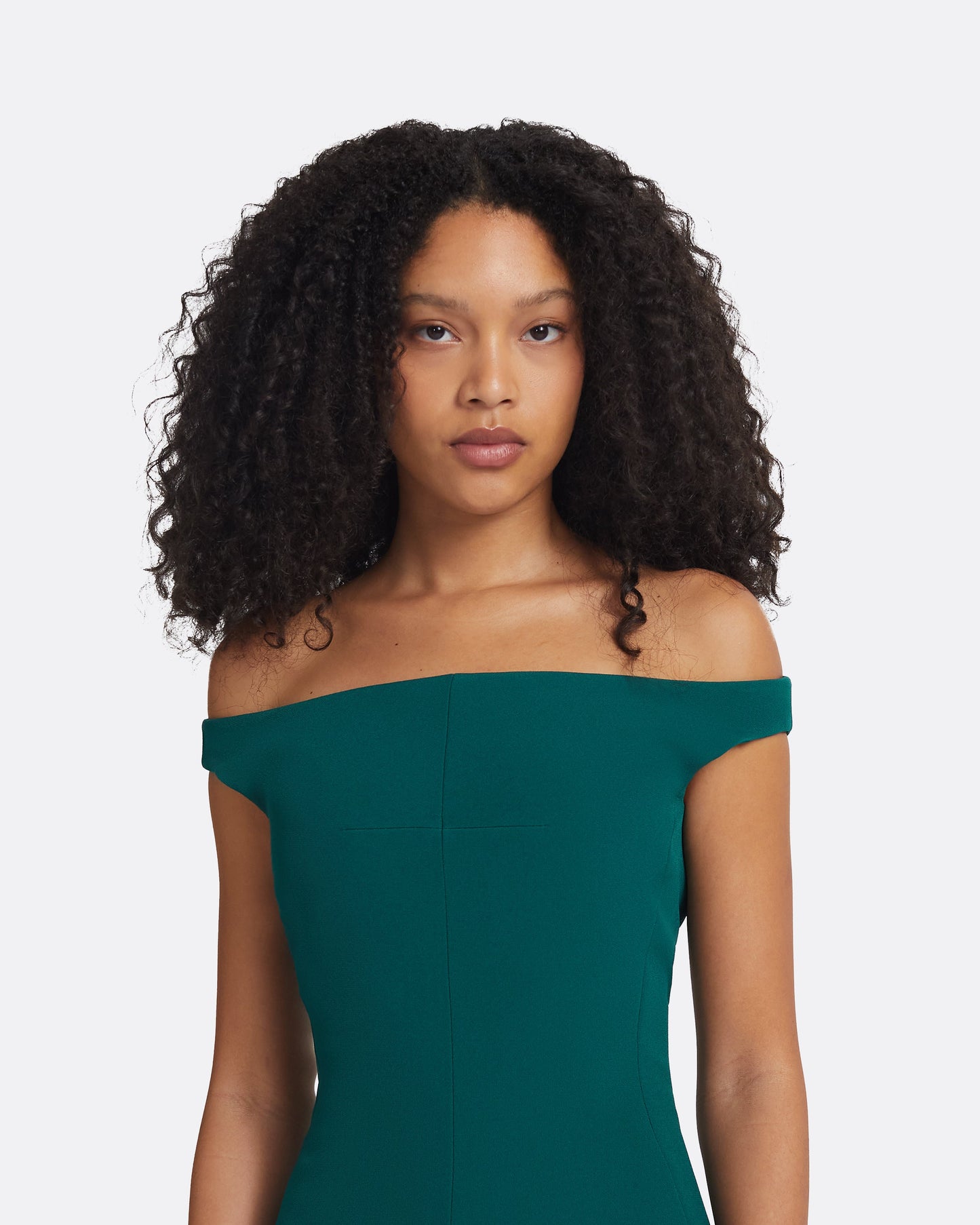 Linalle Alpine Green Short Dress