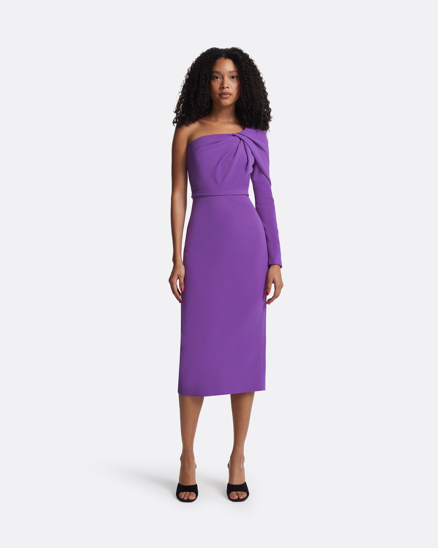 Maha Lilac Midi Dress