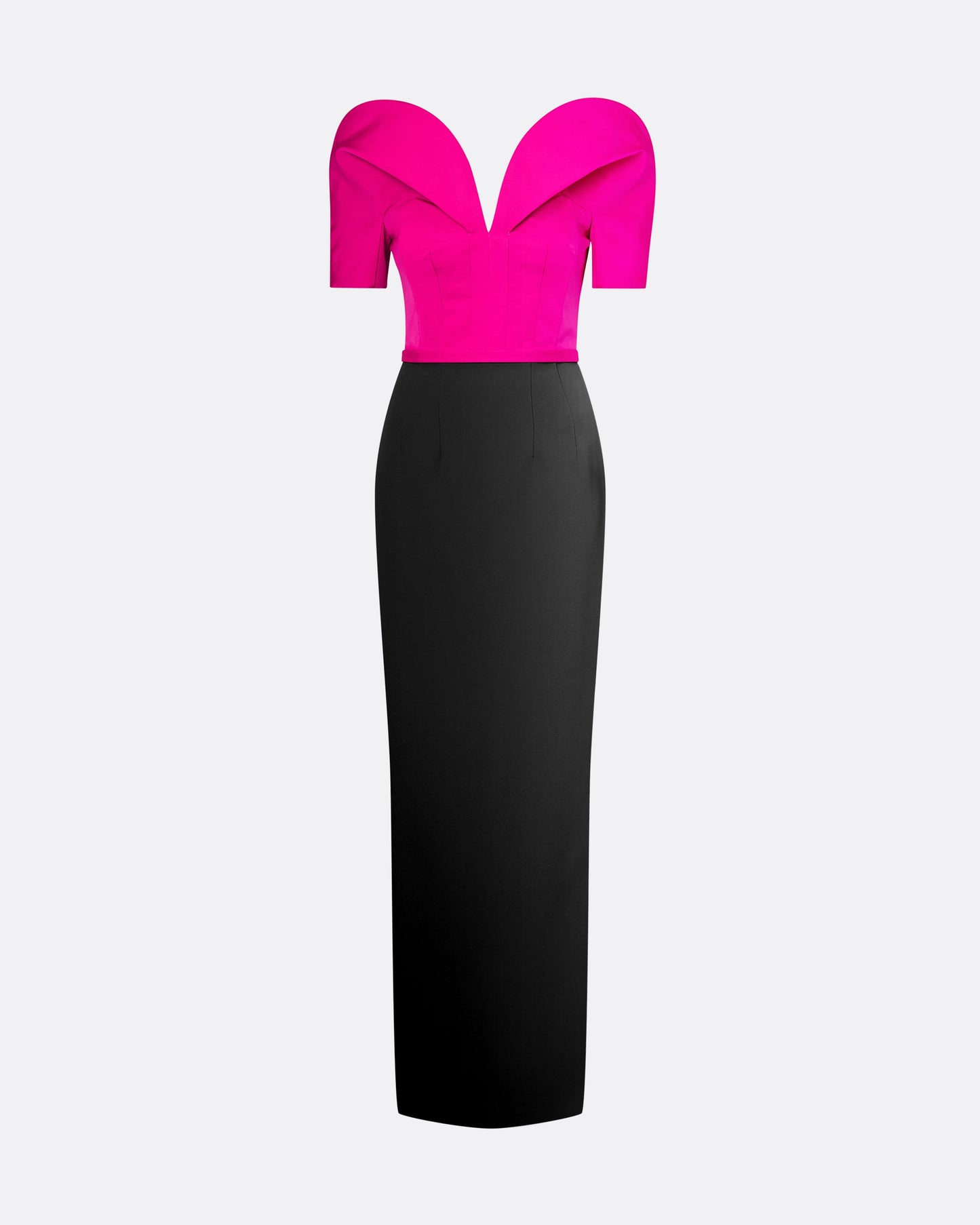 Caran Beverley & Black Long Dress