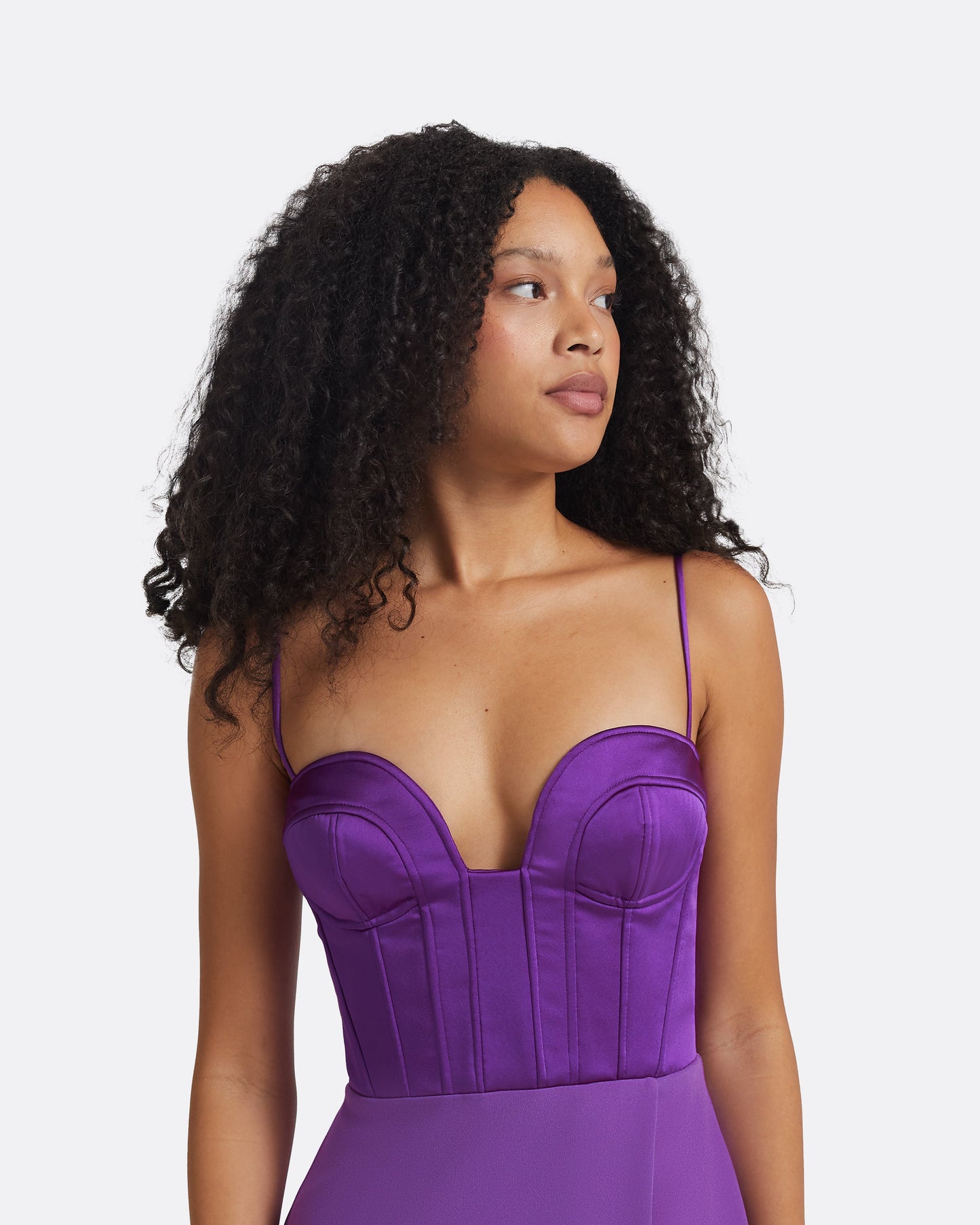 Leonal Lilac Long Dress