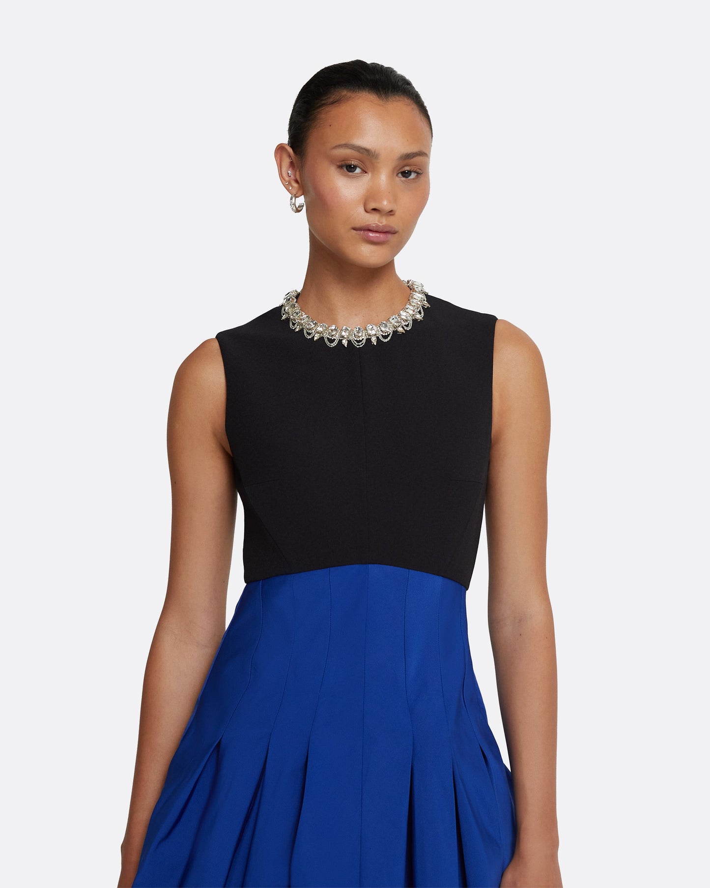 Raffie Embroidered Marrakech & Black Long Dress