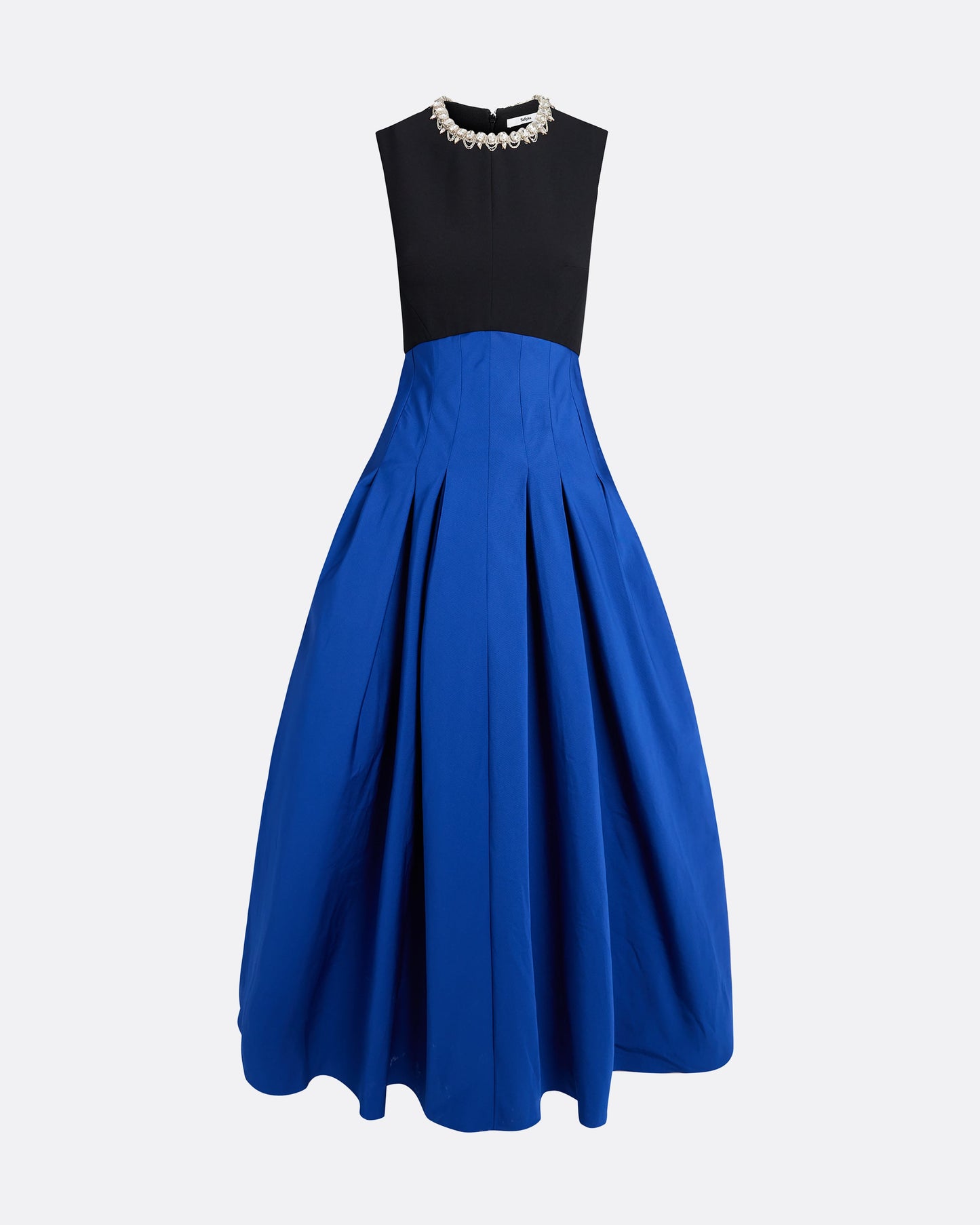 Raffie Embroidered Marrakech & Black Long Dress