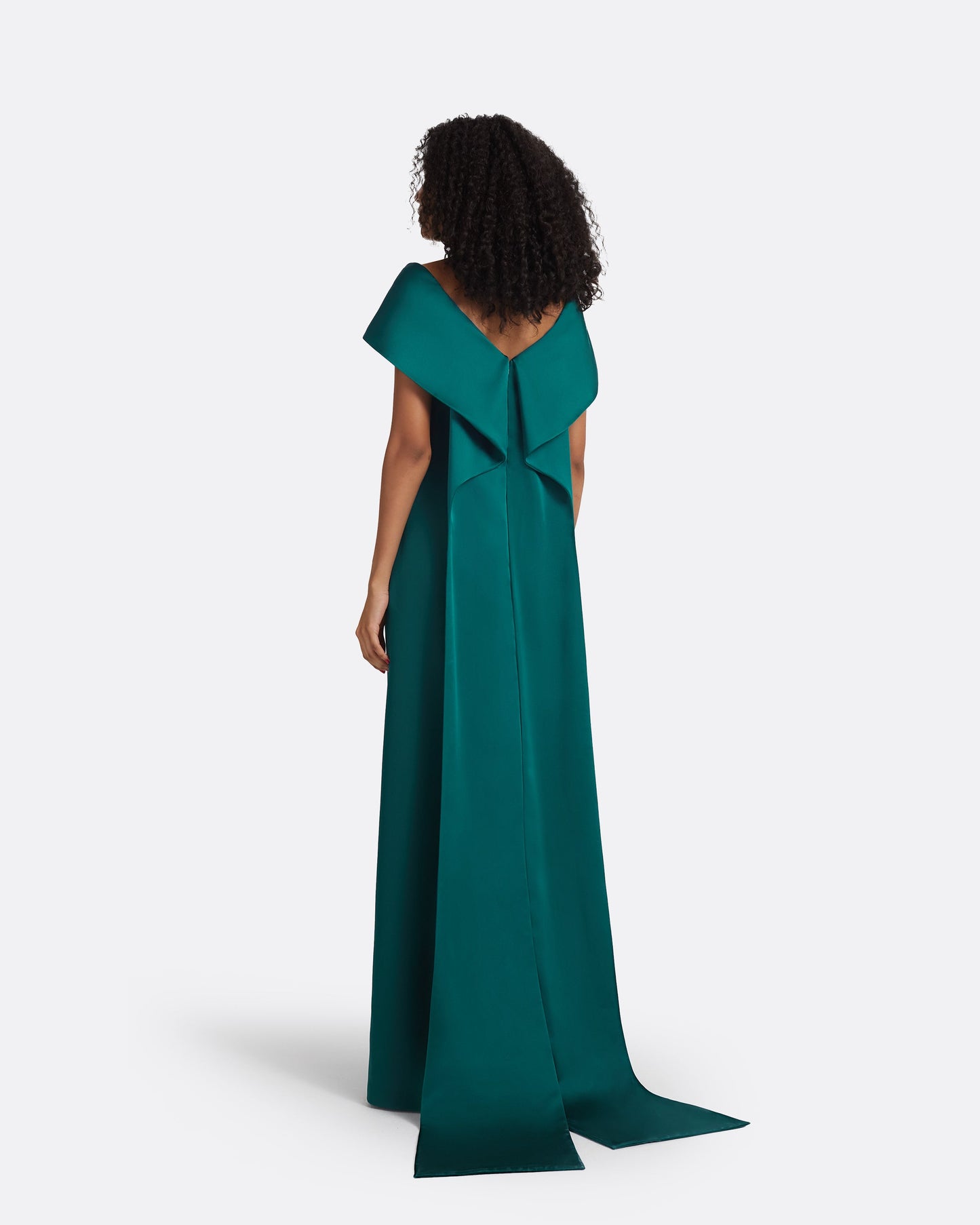 Sallie Alpine Green Long Dress