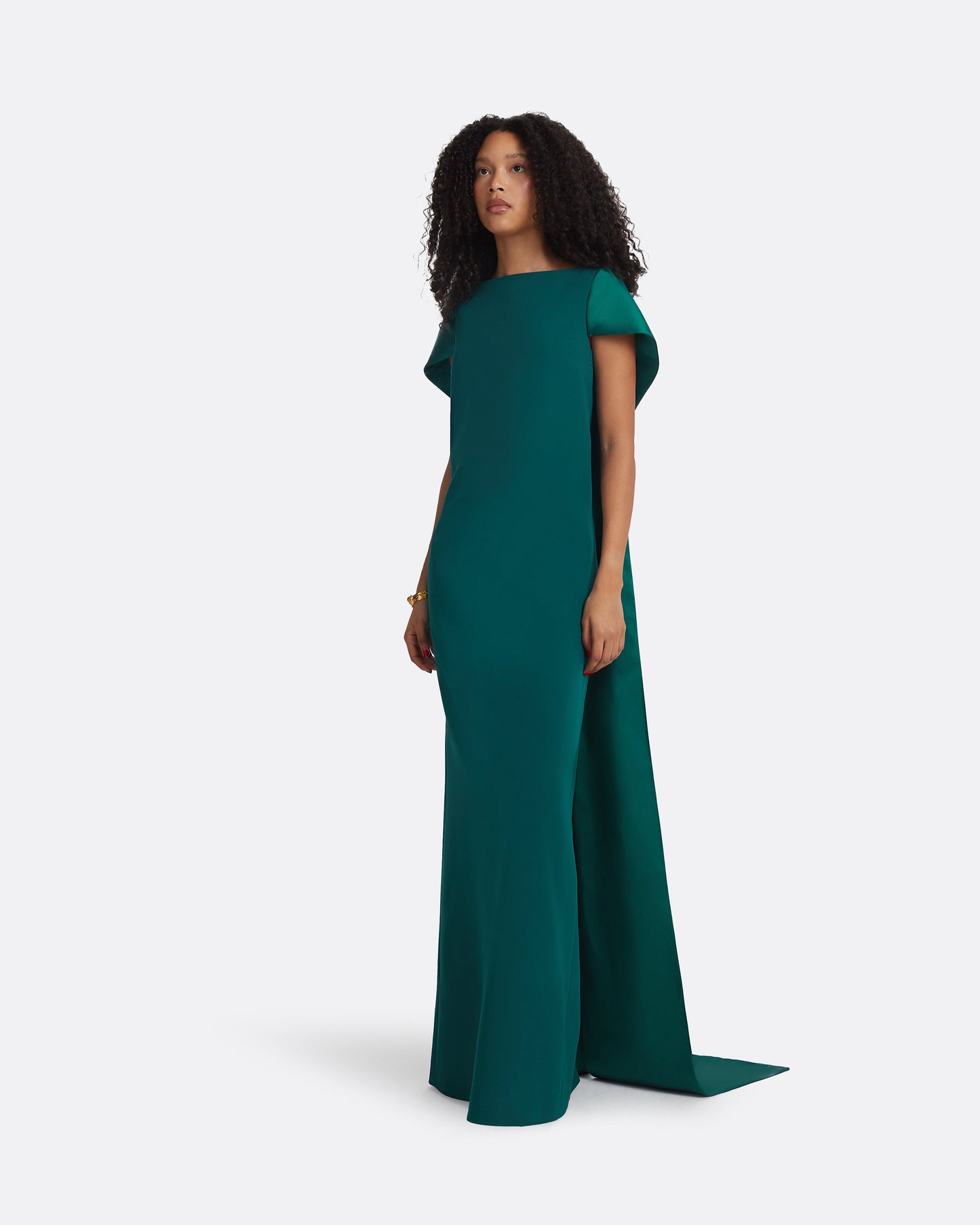 Sallie Alpine Green Long Dress
