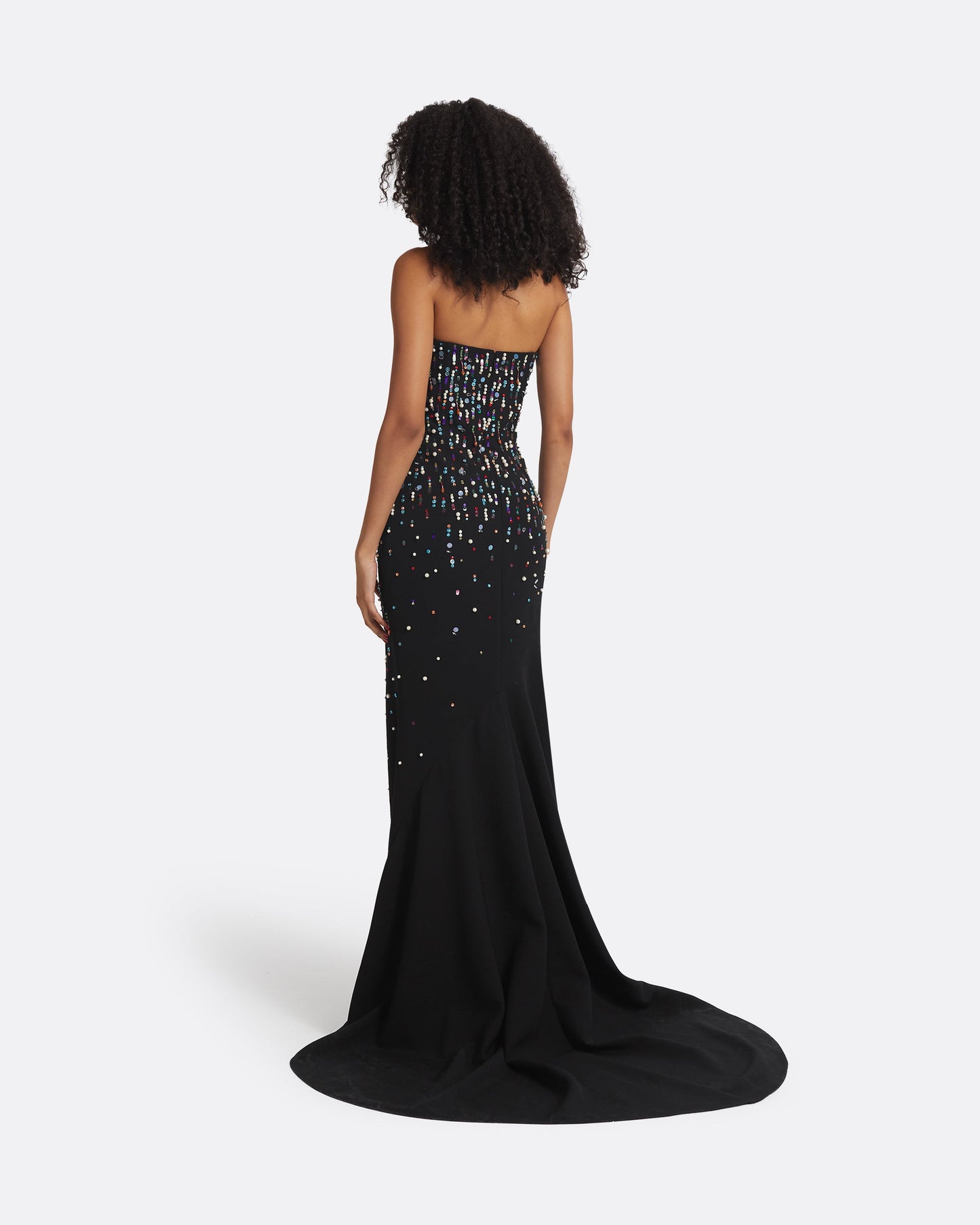 Sofie Black Long Dress