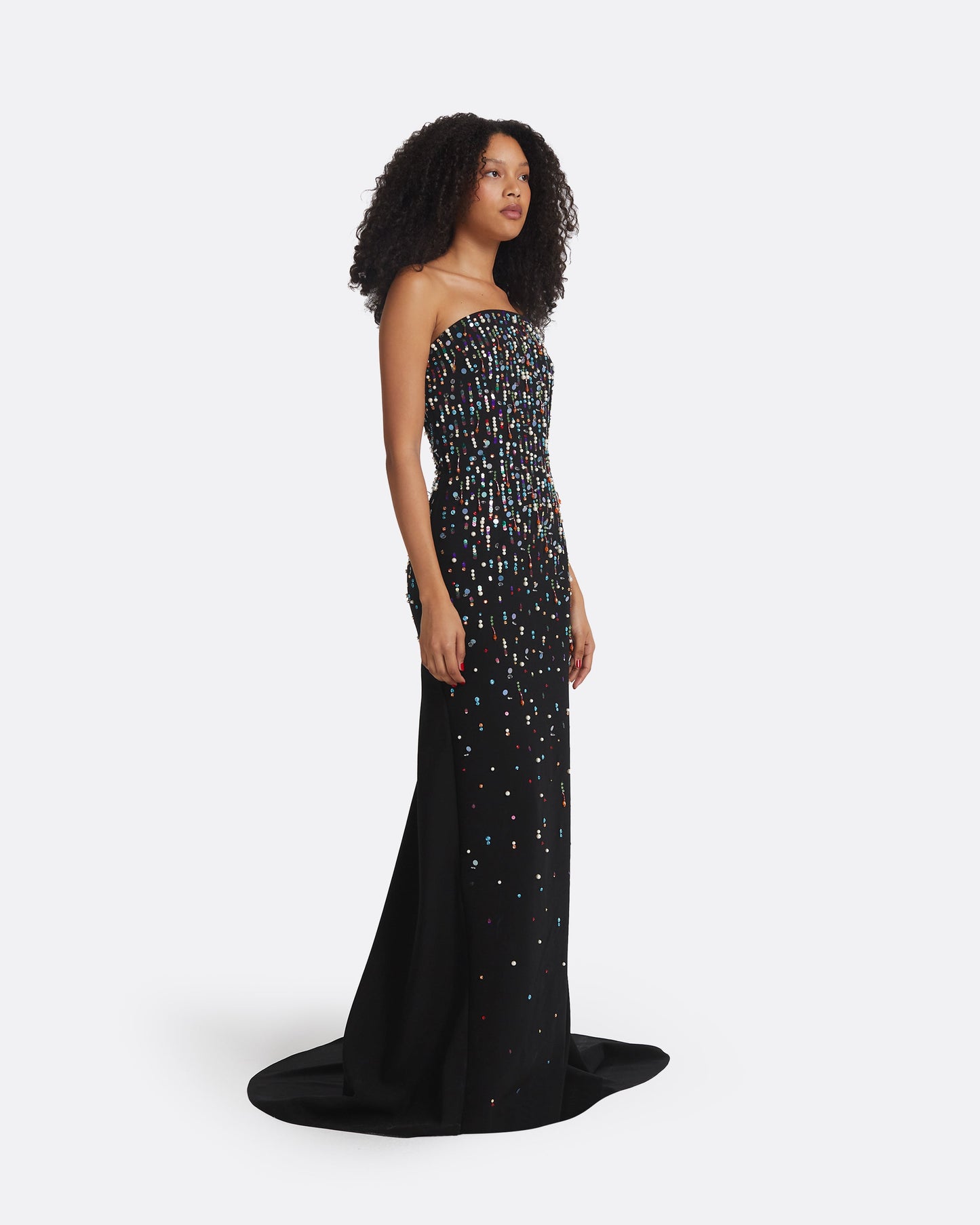 Sofie Black Long Dress