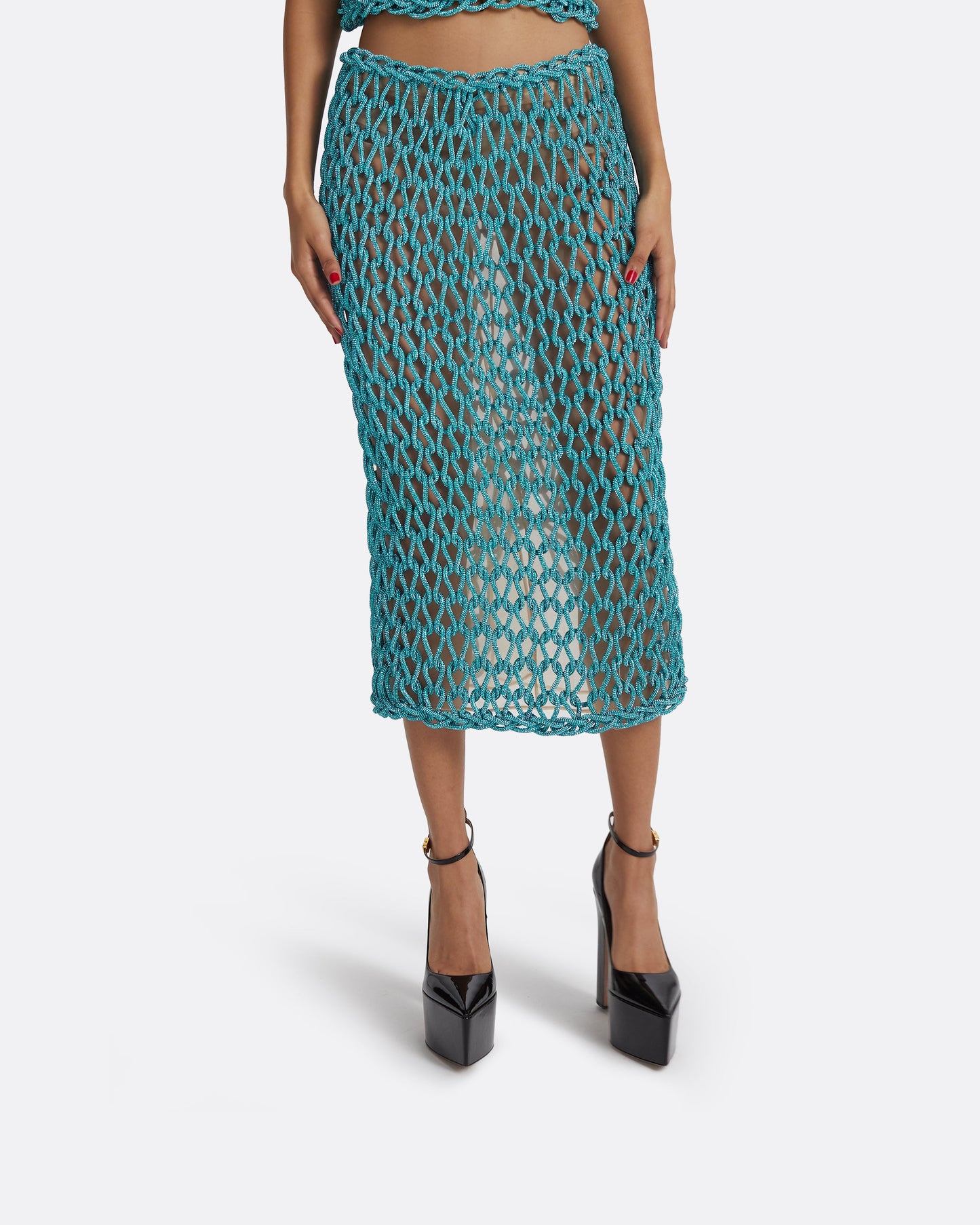 Satine Aquamarine Skirt