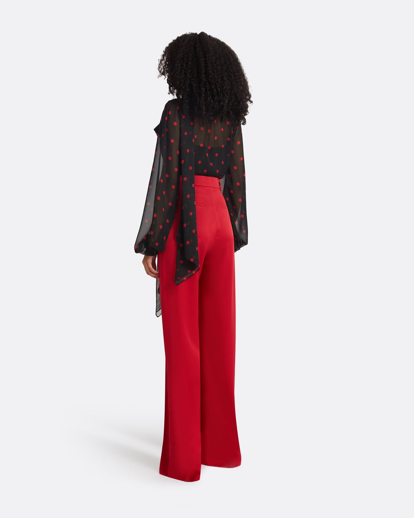 Omarani Cherry Red Trousers