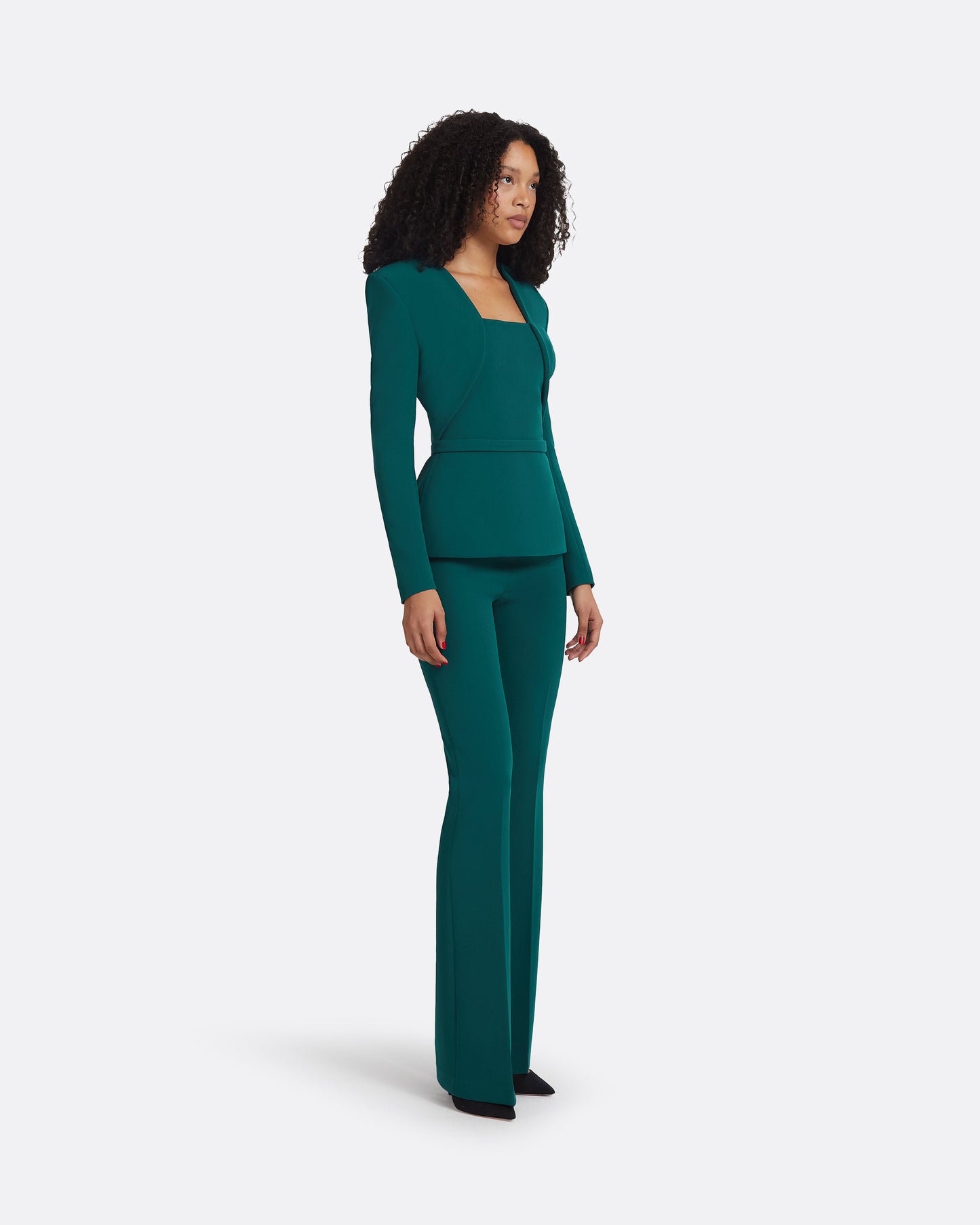 Samuela Alpine Green Top