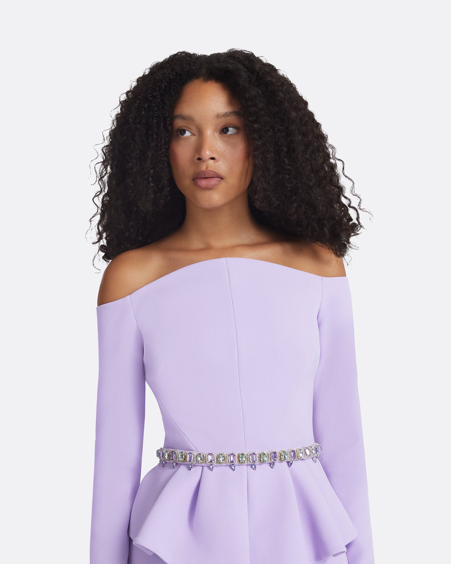 Brien Verbena Embroidered Top