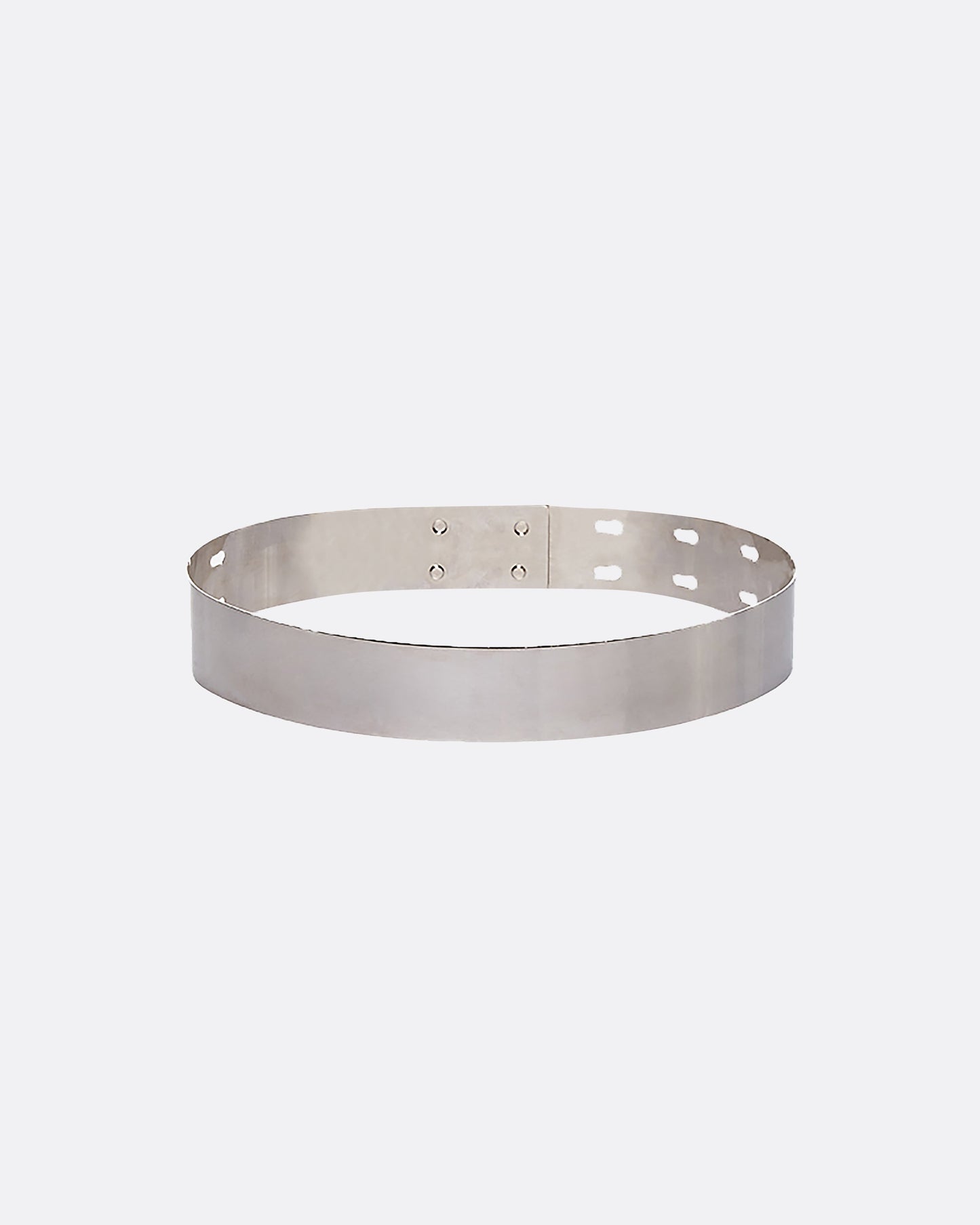 Ilaria Metal Waist Belt in Gunmetal