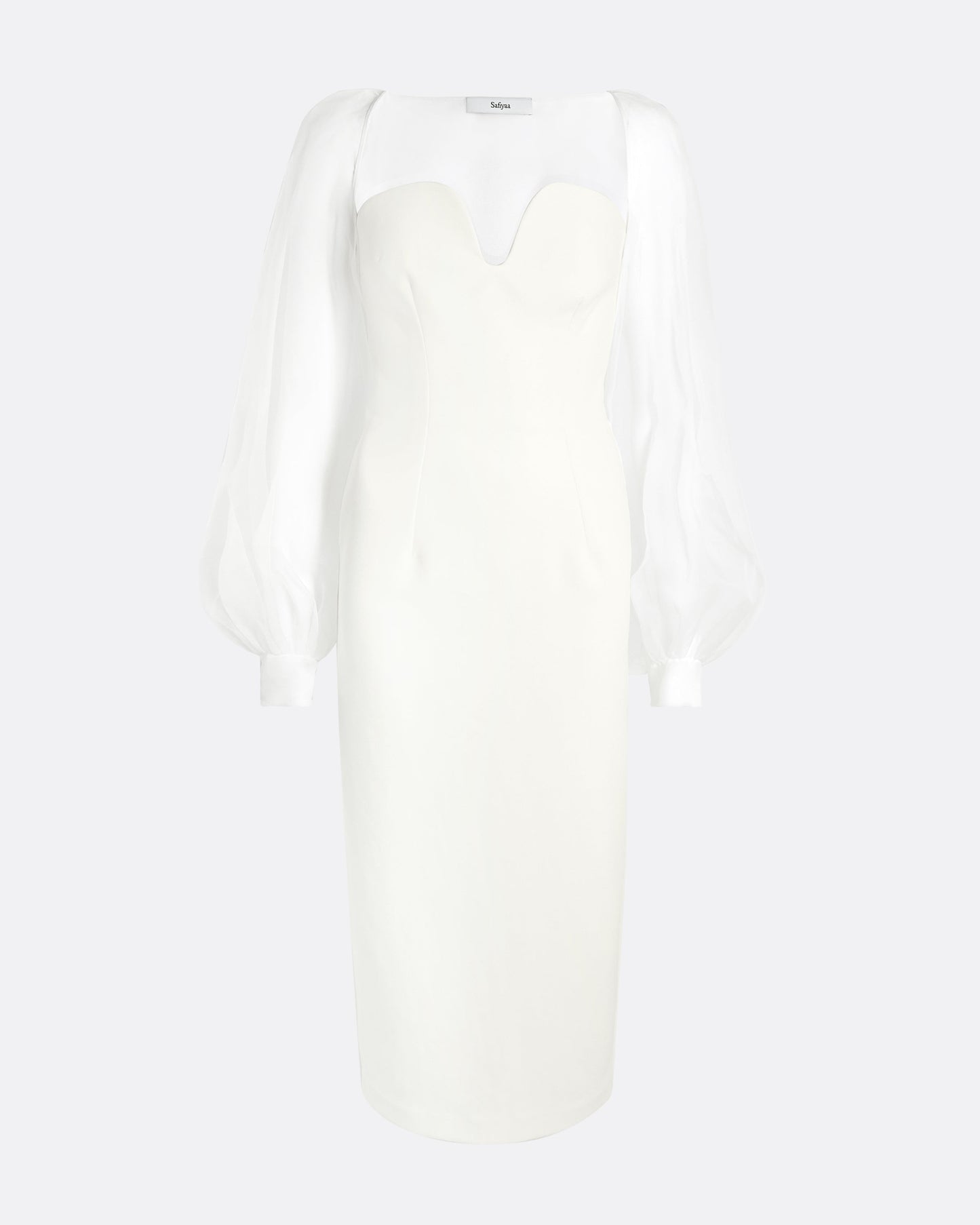 Catalina Ivory Midi Dress