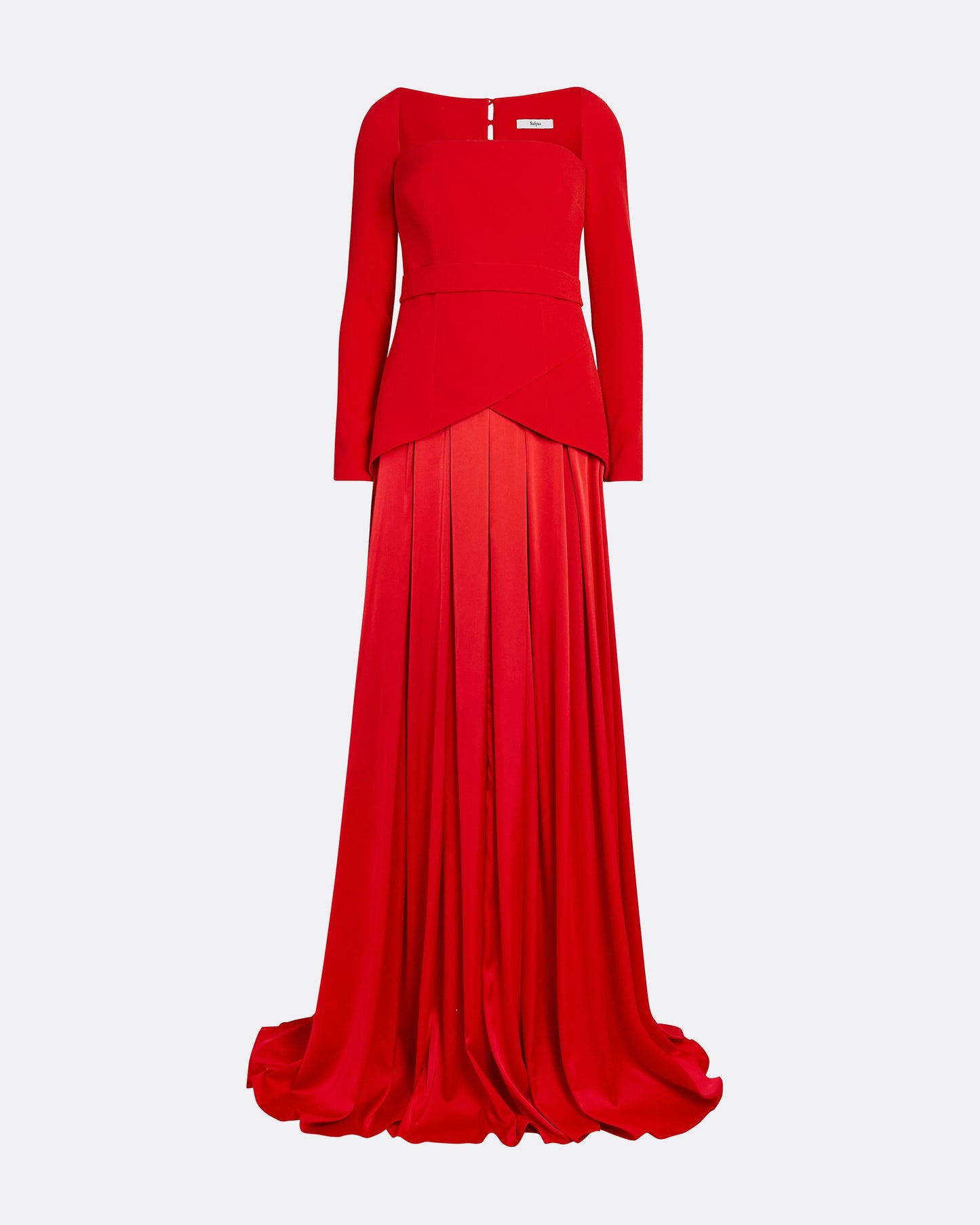 Desta Cherry Red Long Dress