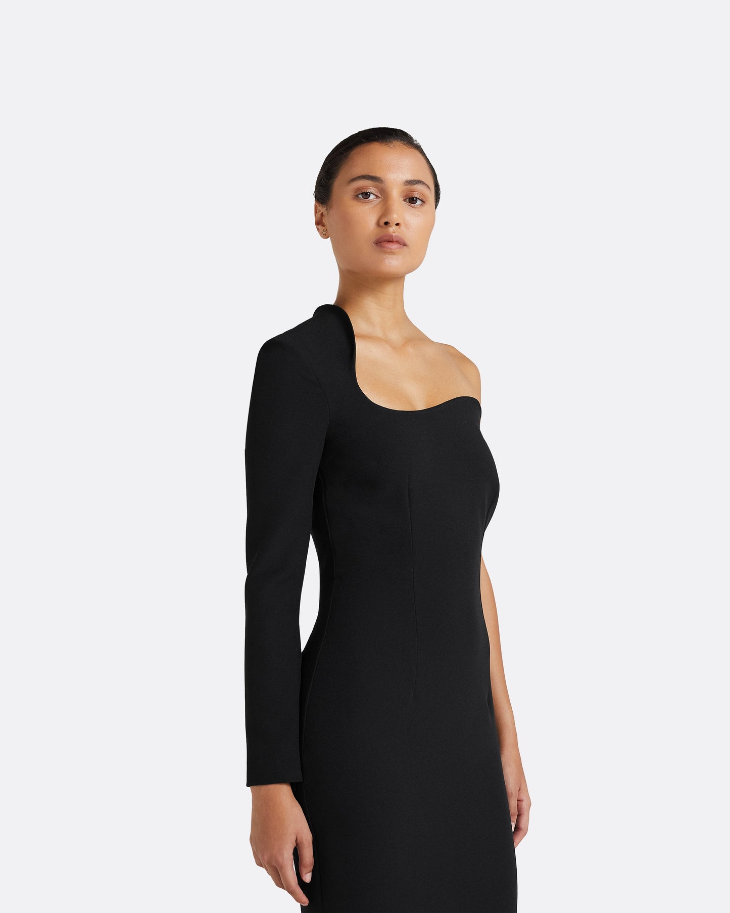 Aria Black Long Dress