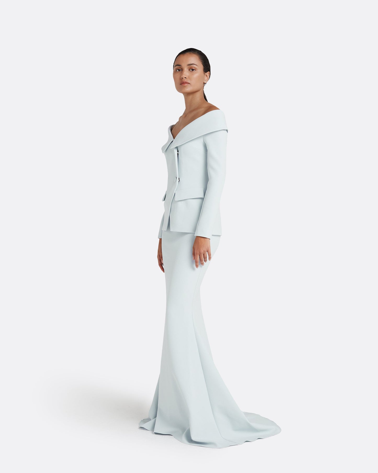 Gayeta Ice Blue Skirt