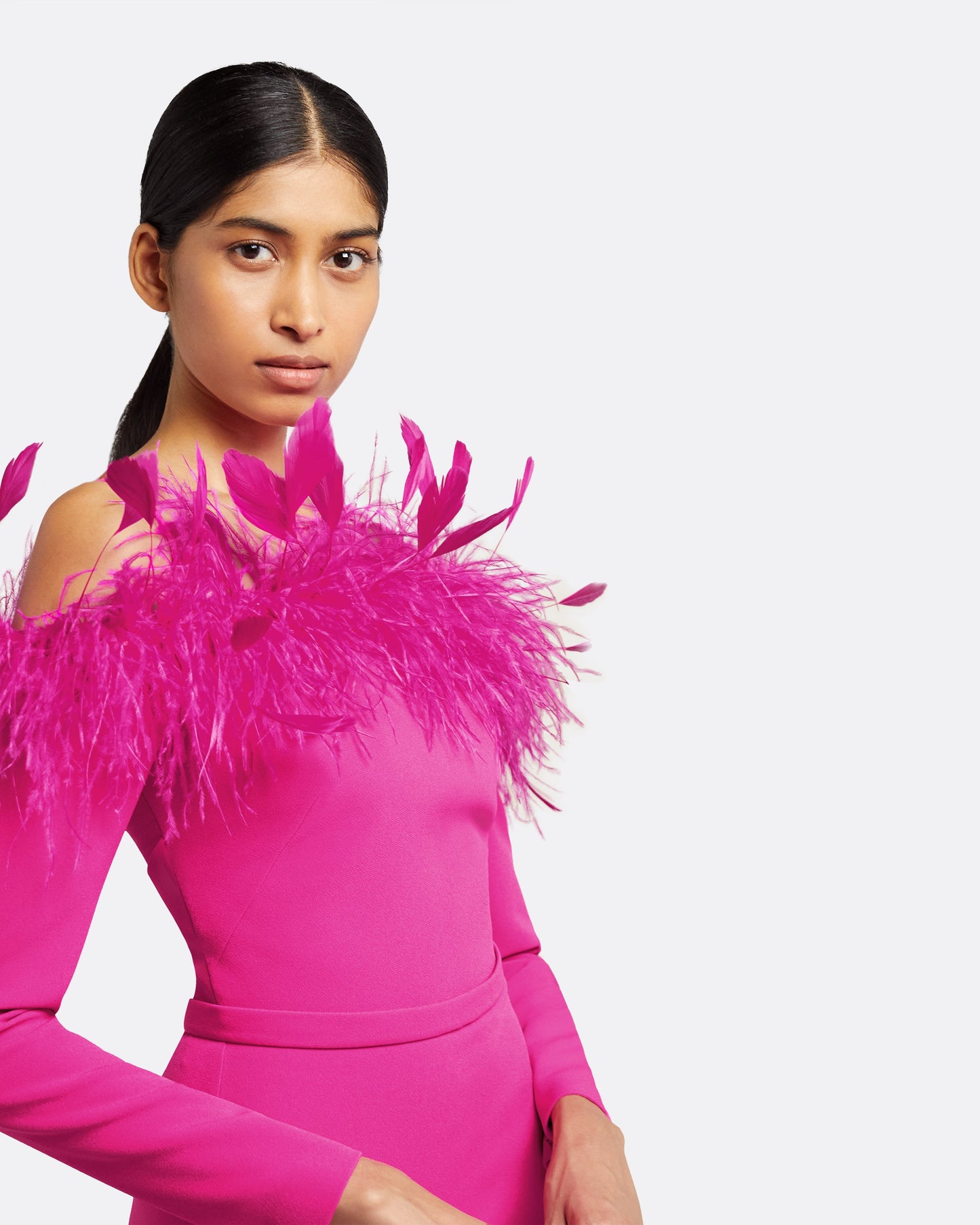 Vittoria Wild Strawberry Midi Dress