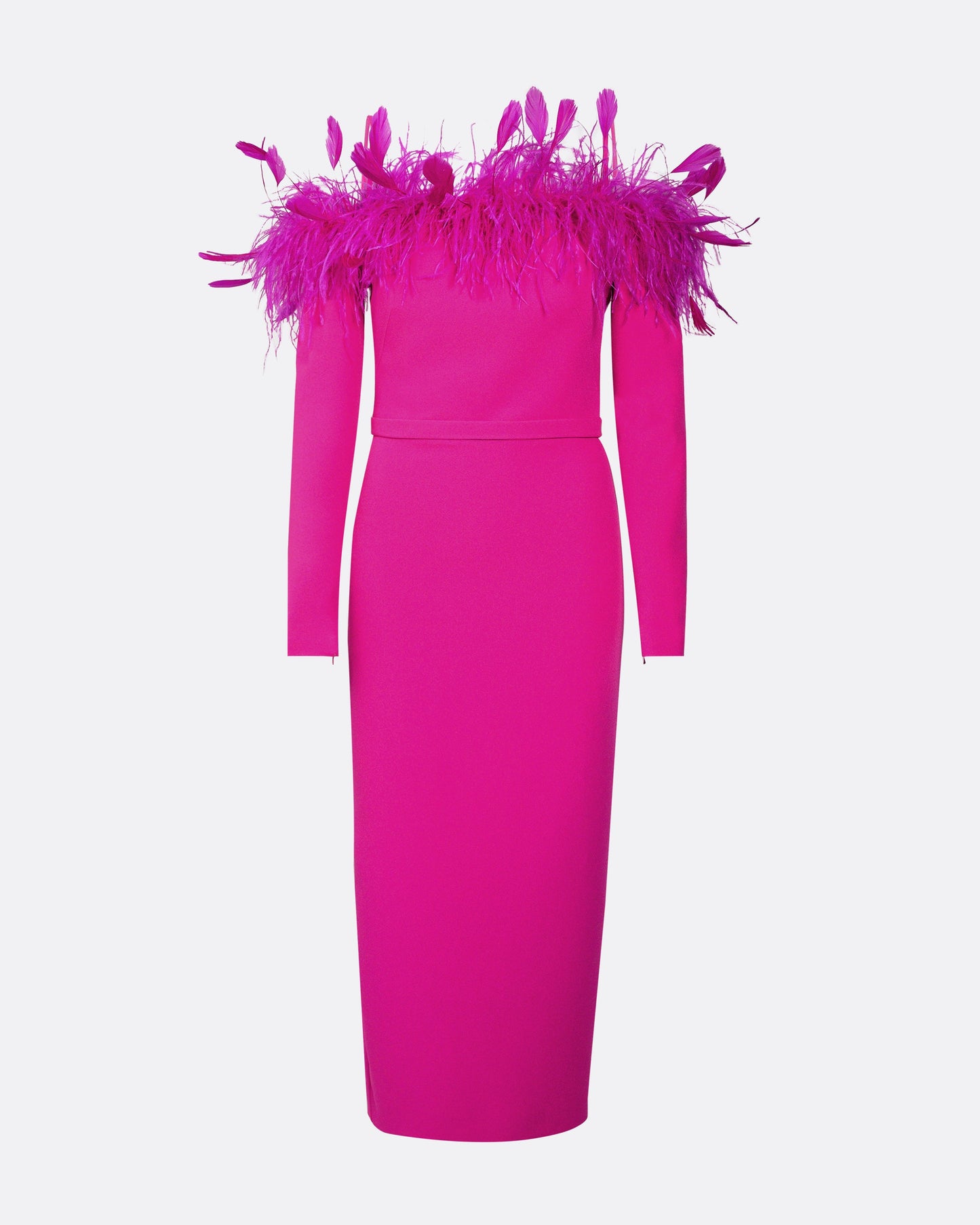 Vittoria Wild Strawberry Midi Dress