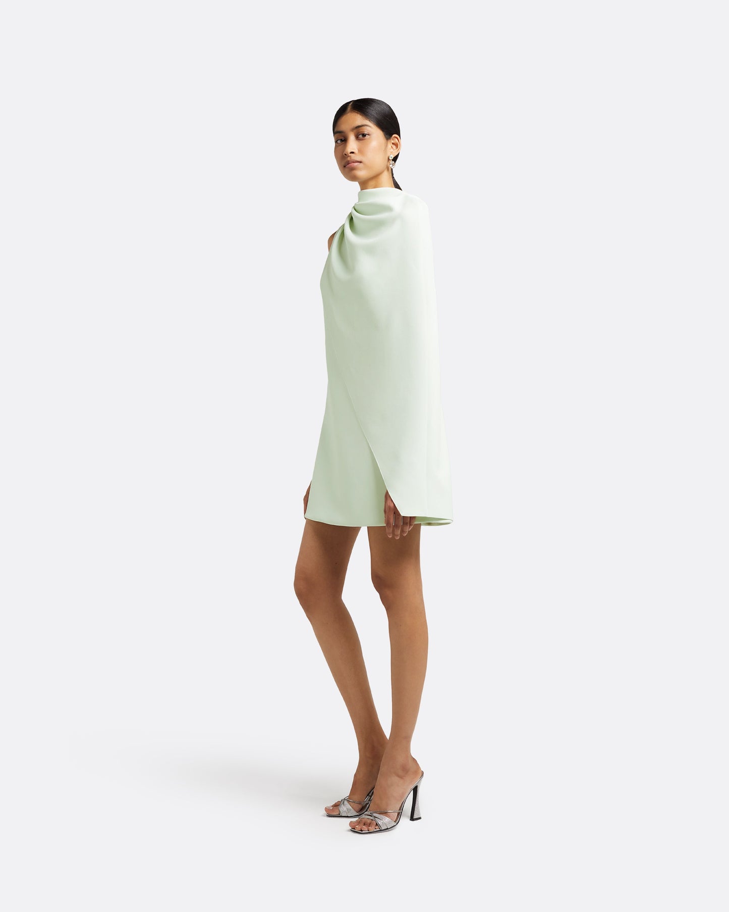 Margareta Spearmint Short Dress