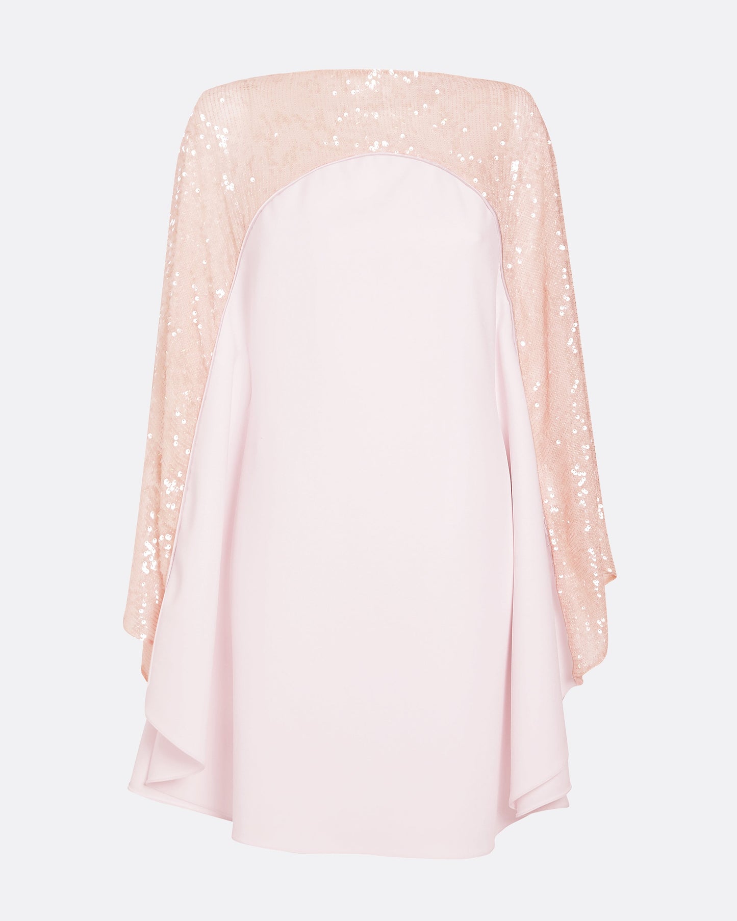 Almana Barely Pink Short Dress