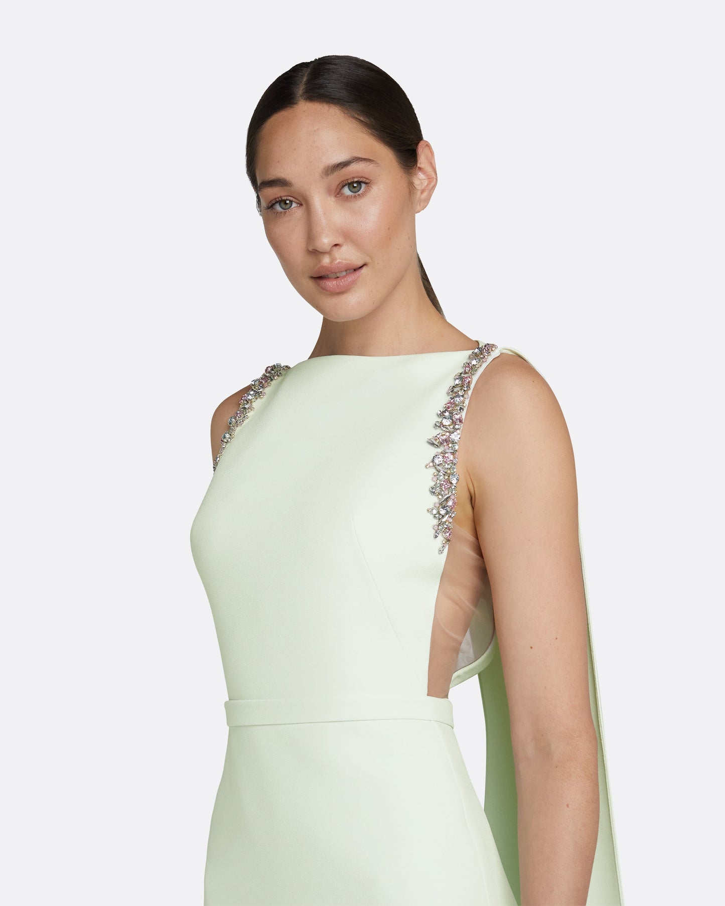 Ginevra Spearmint Long Dress