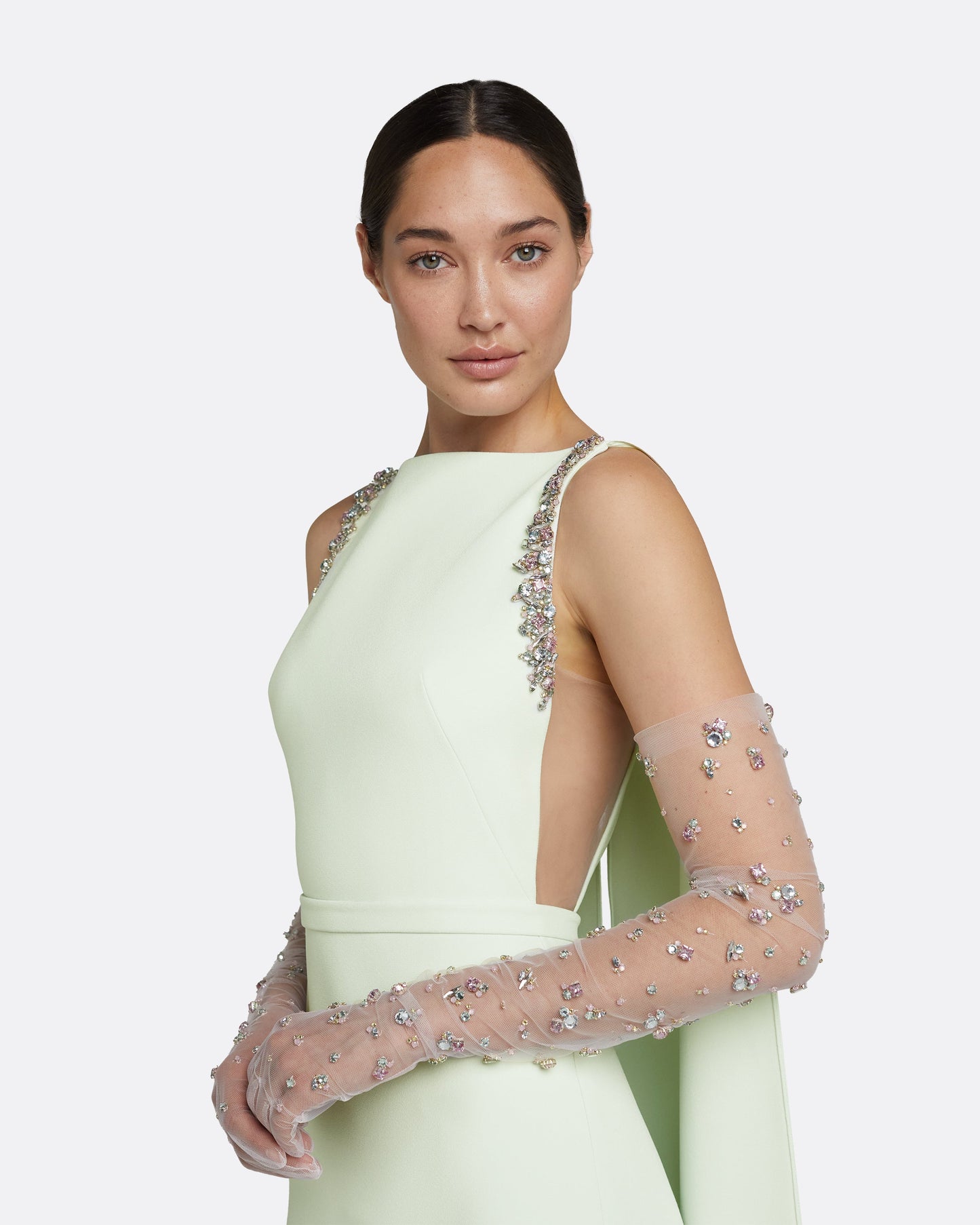 Ginevra Spearmint Long Dress