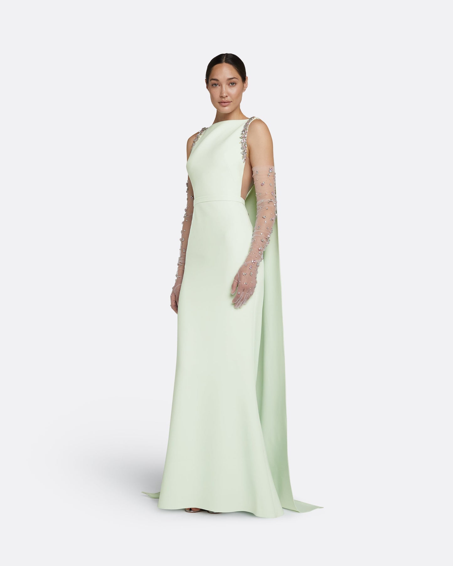 Ginevra Spearmint Long Dress