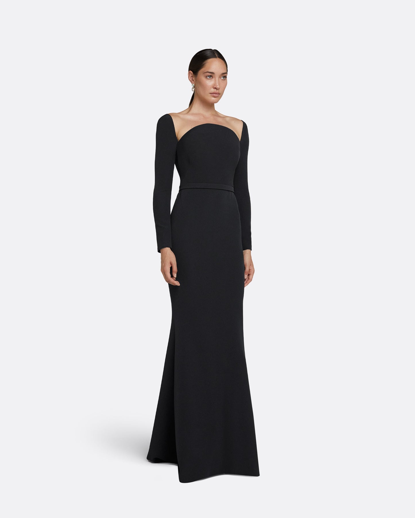 Heidi Black Long Dress