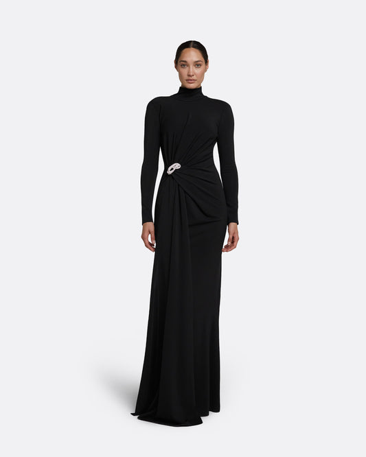 Benni Black Long Dress