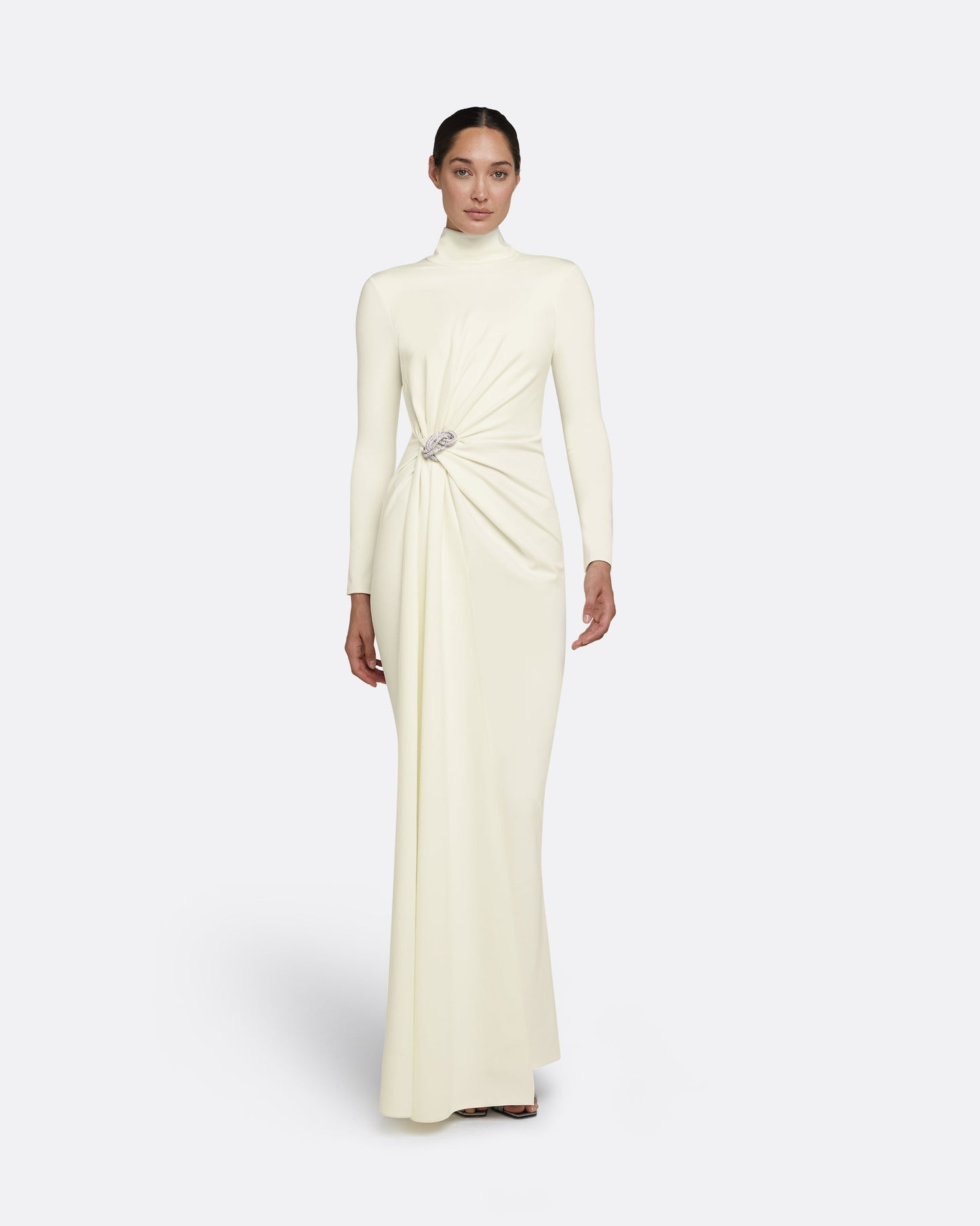 Benni Ivory Long Dress