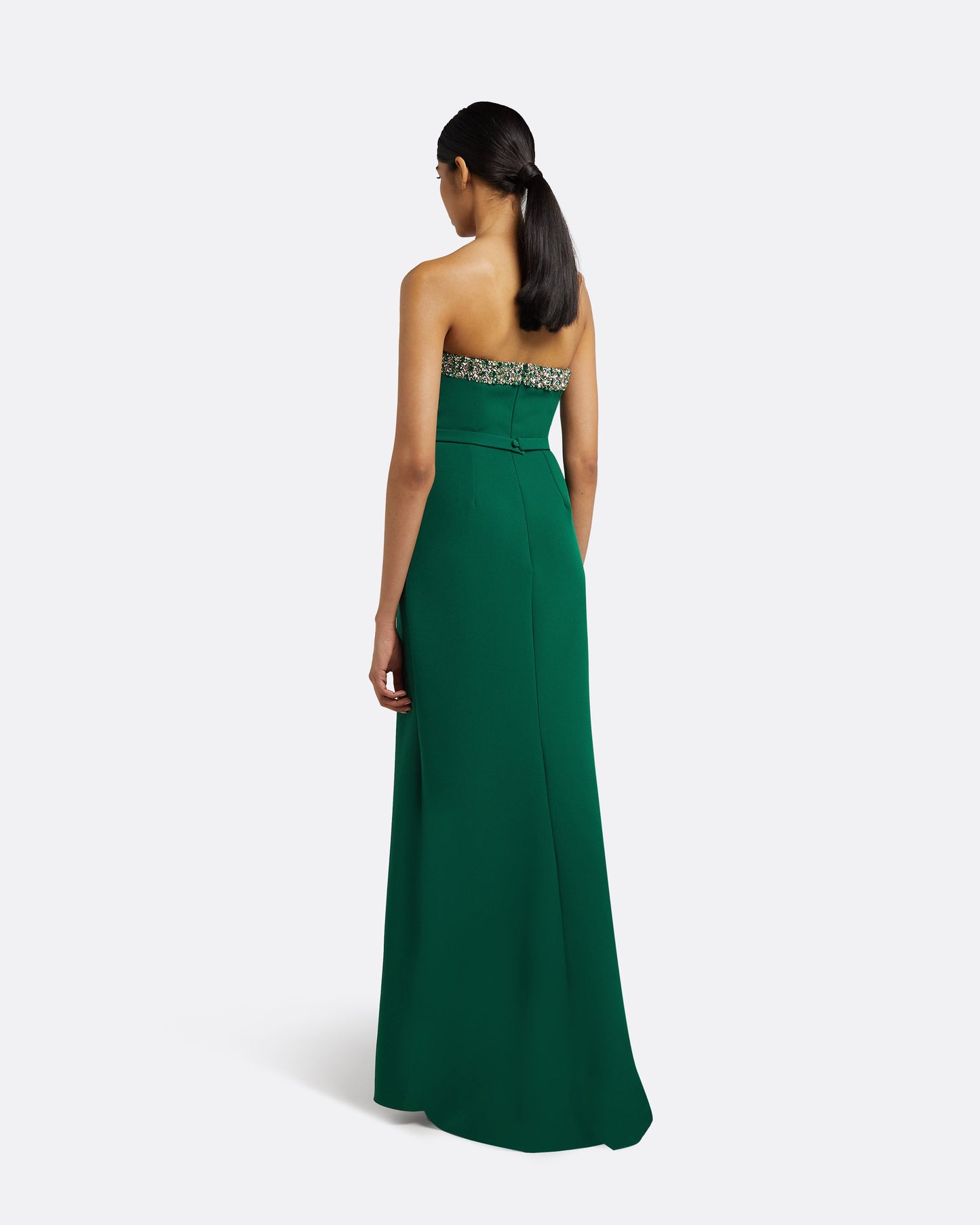 Donatella Botanic Long Dress