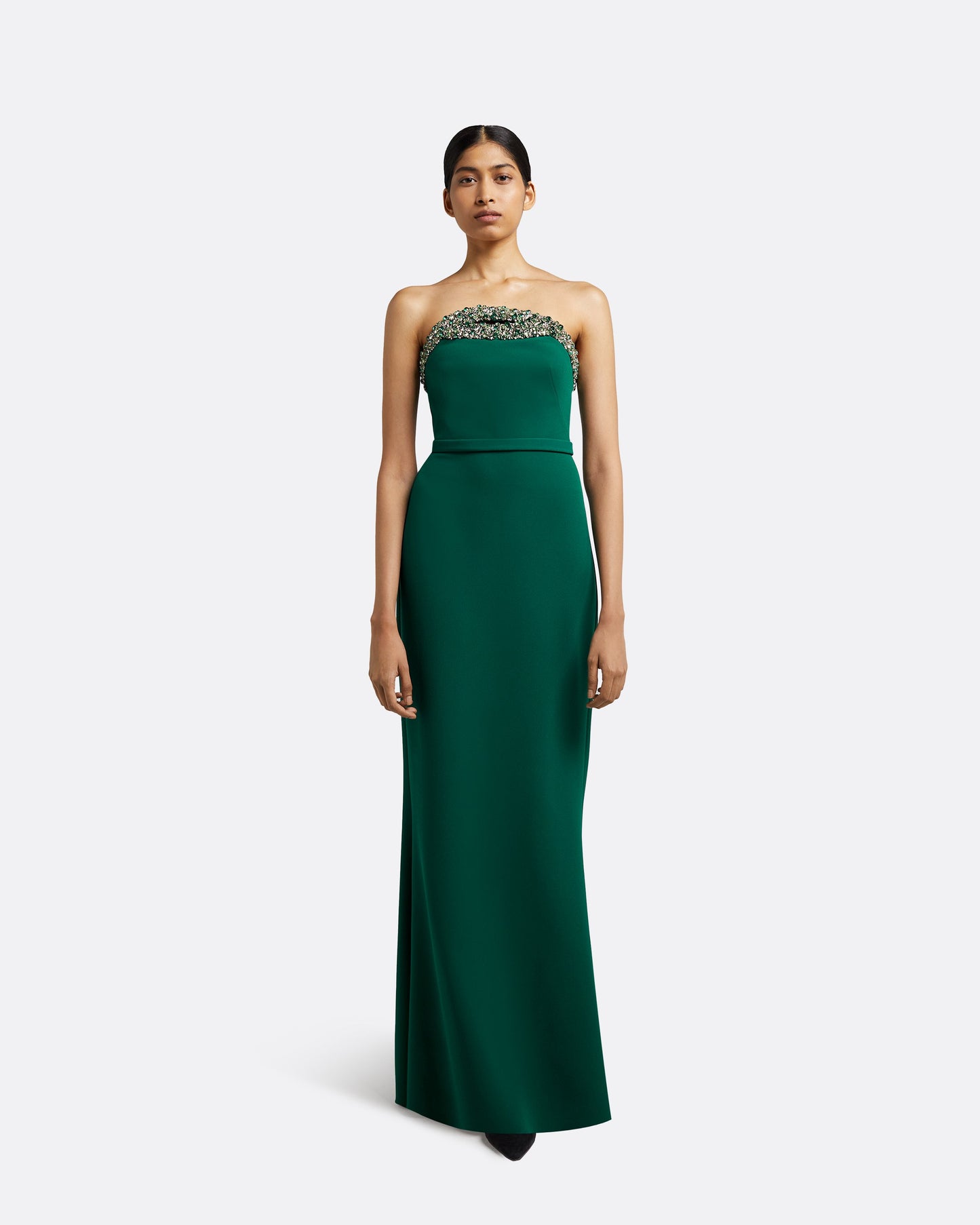 Donatella Botanic Long Dress