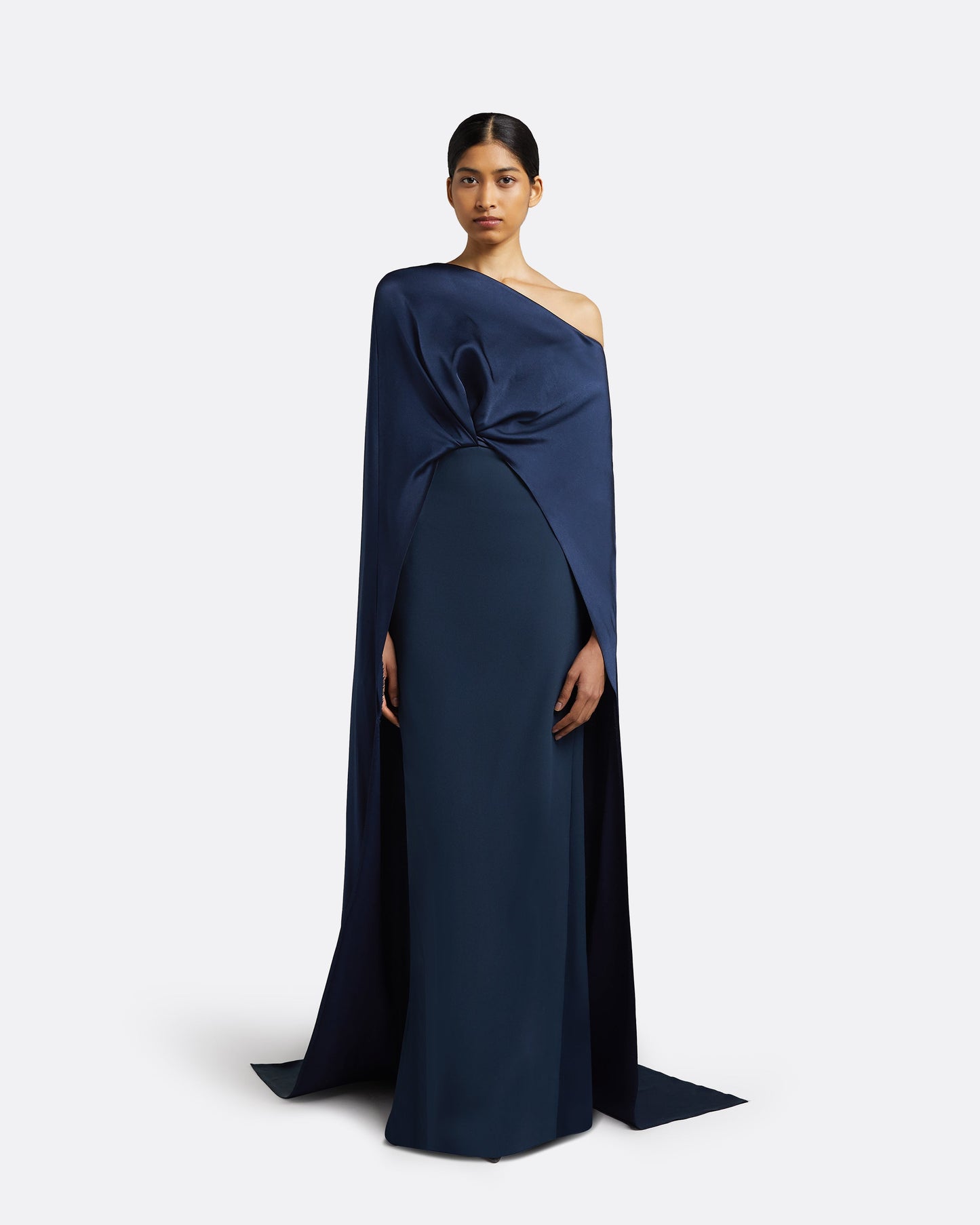 Cadenza Ink Blue Long Dress