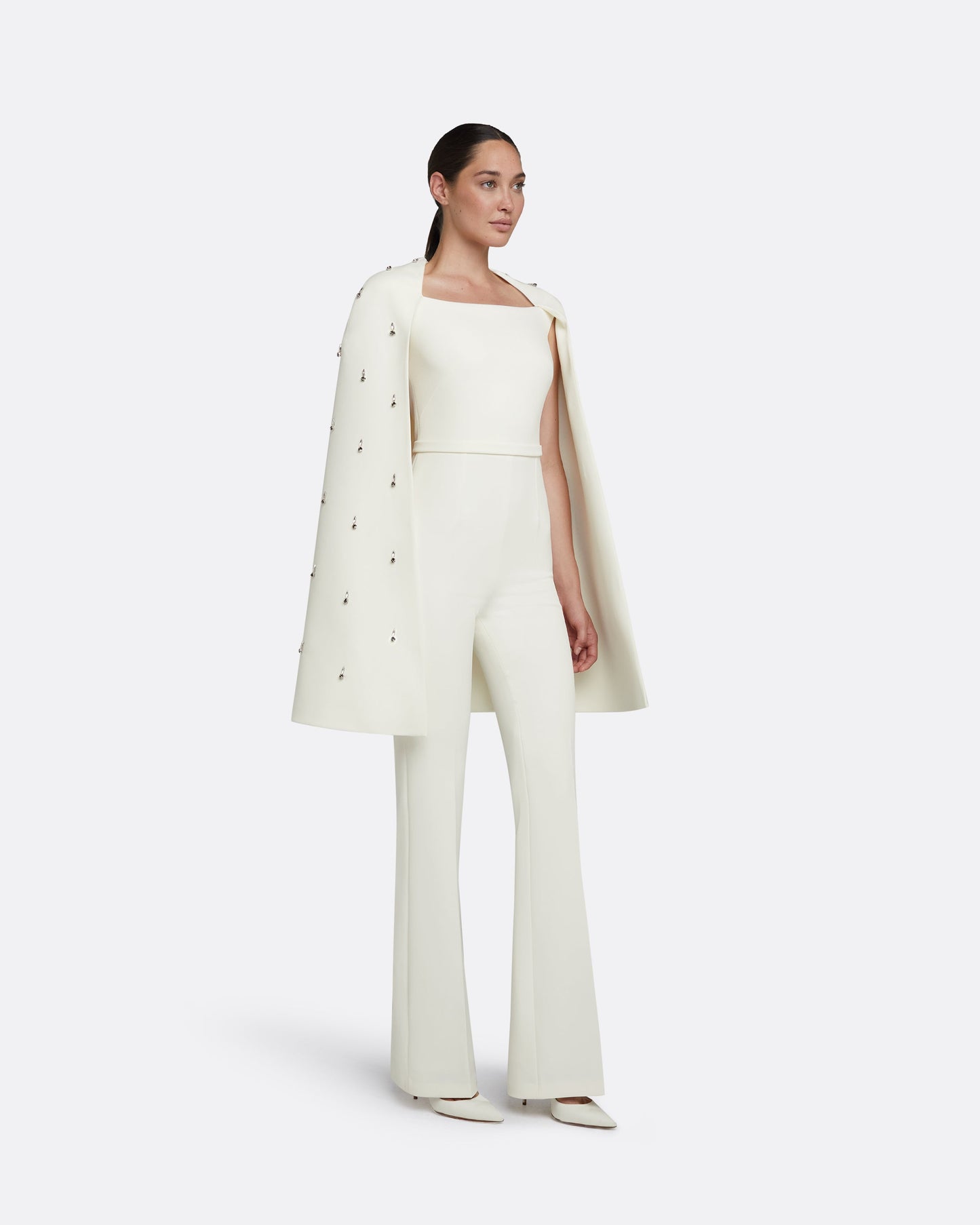 Cinzia Ivory Jumpsuit