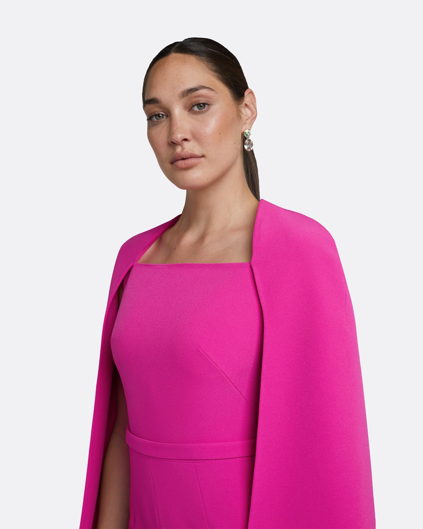 Cinzia Wild Strawberry Jumpsuit