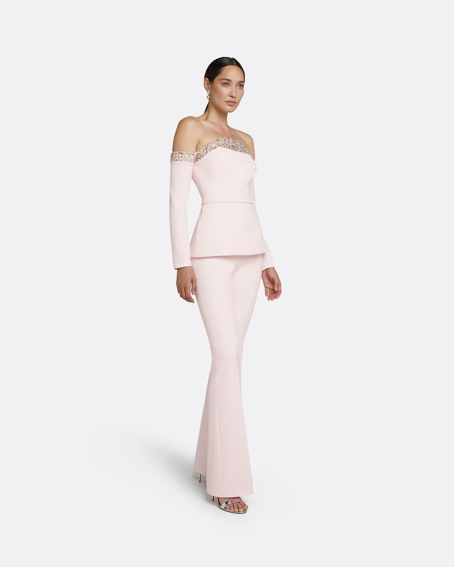 Alexa Barely Pink Trousers