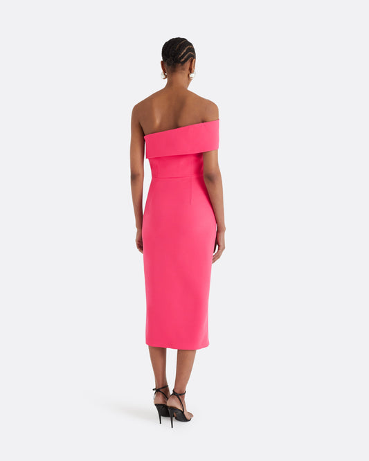 Opal Dahlia Midi Dress