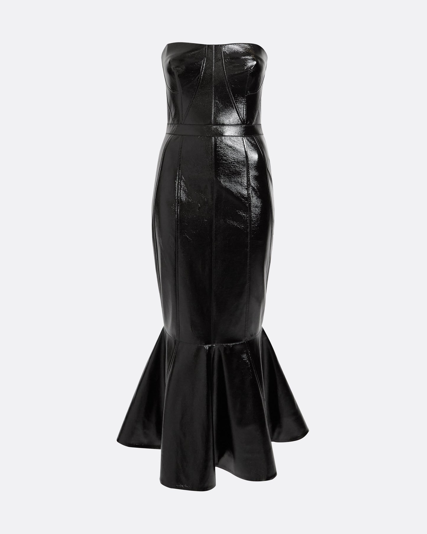 Hensley Black Midi Dress