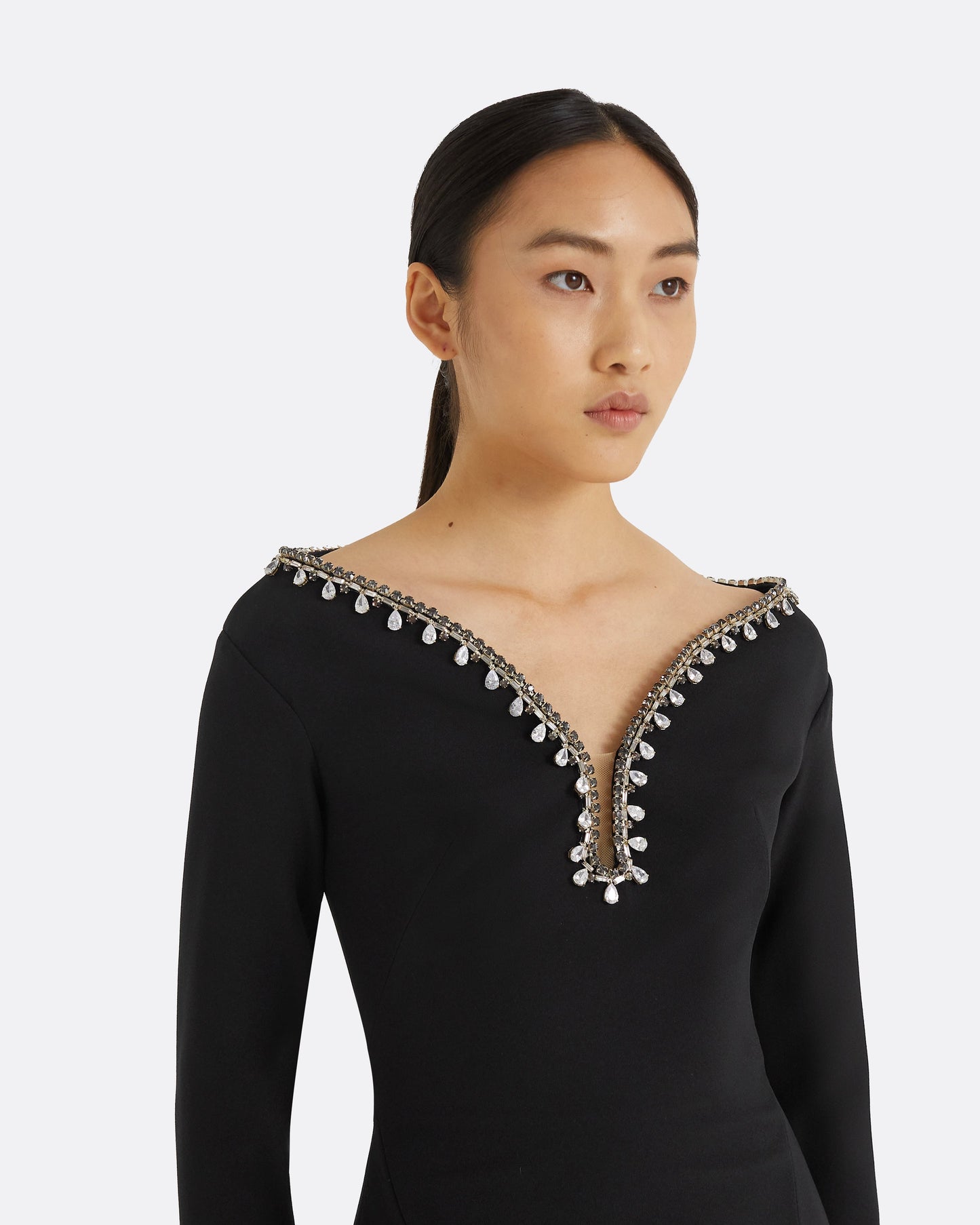 Smyth Black Midi Dress