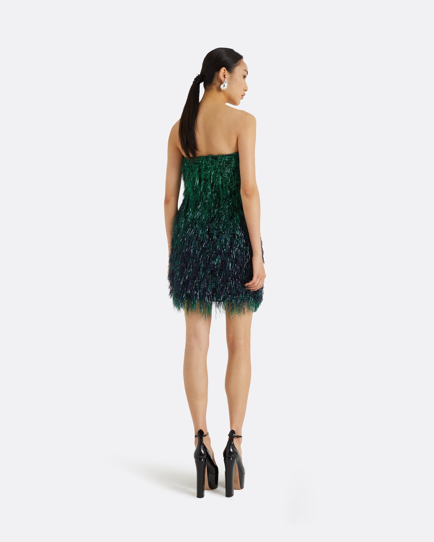 Syd Darkest Spruce Short Dress