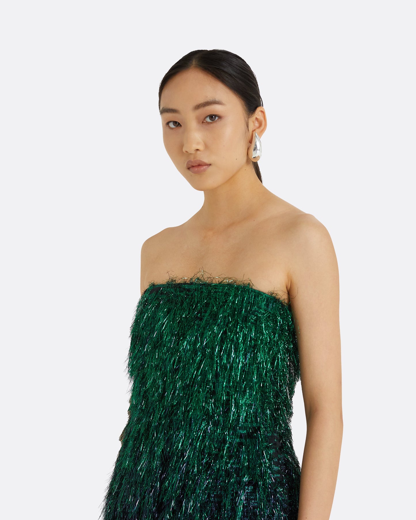 Syd Darkest Spruce Short Dress