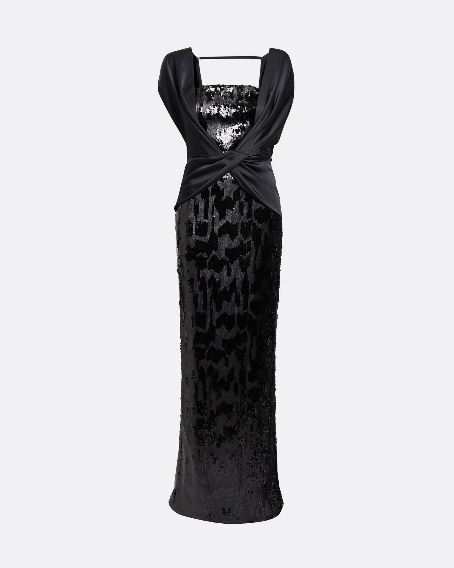 Harri Black Long Dress