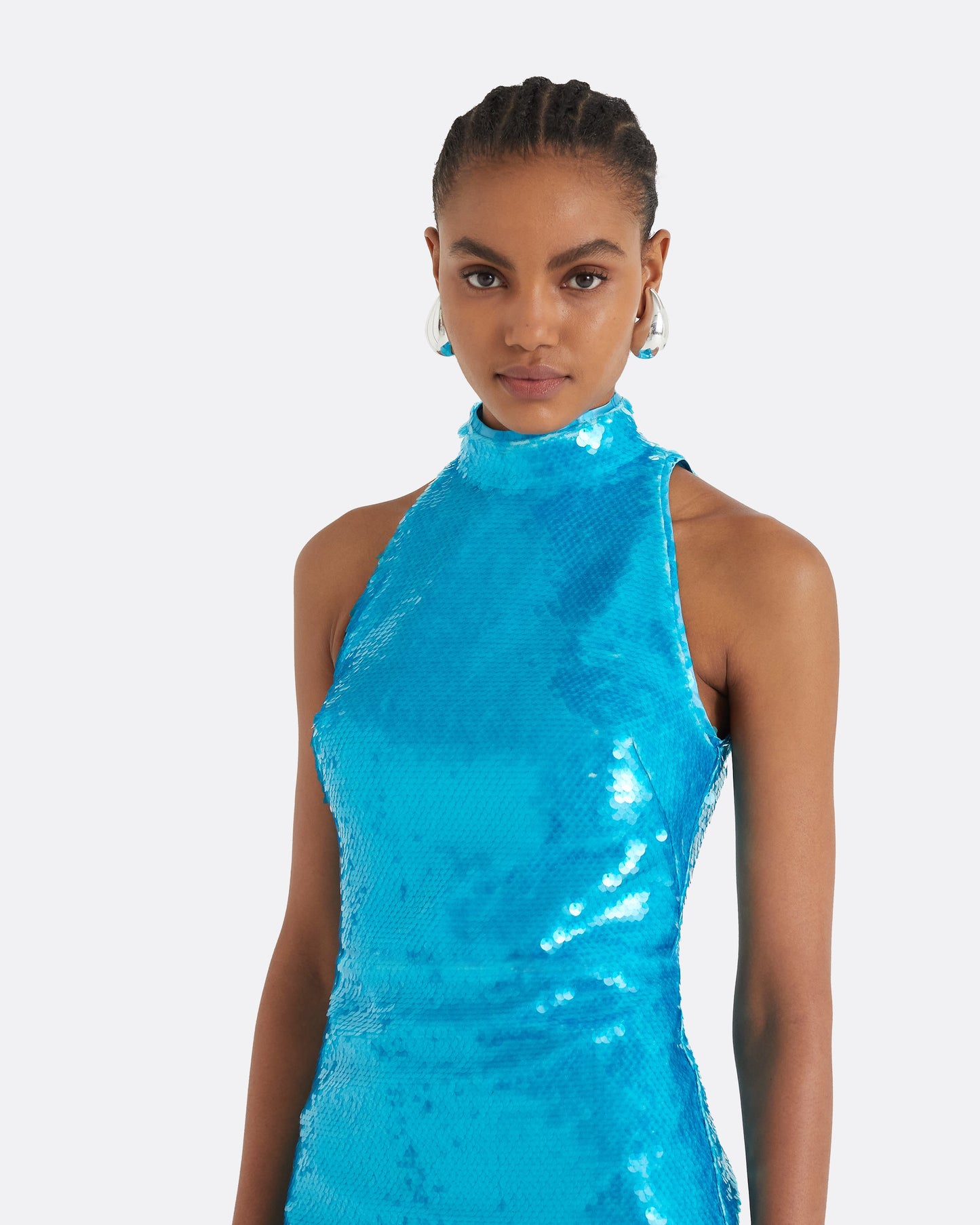 Viba Aquamarine Long Dress