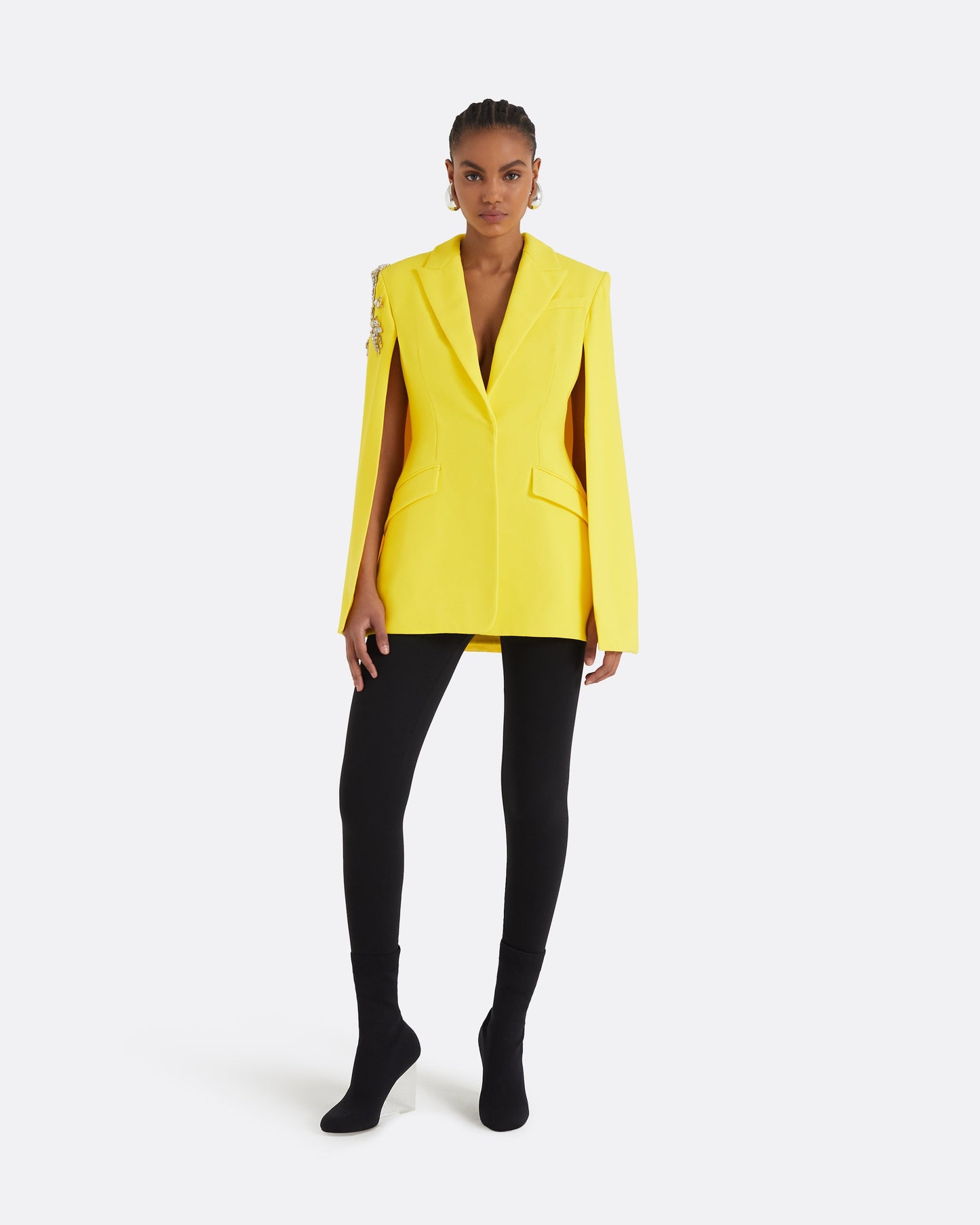 Hadley Embroidered Buttercup Jacket