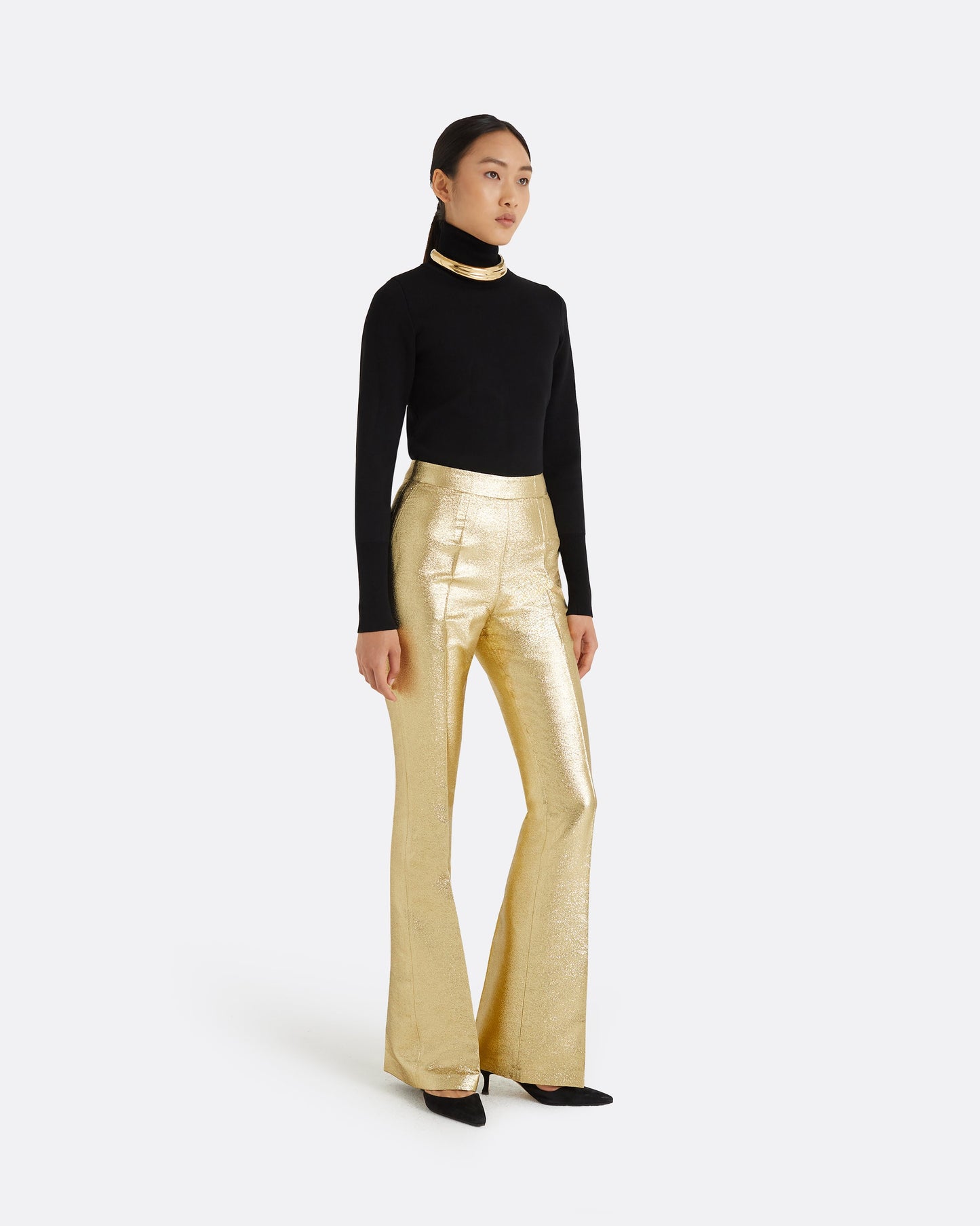 Alexa Gold Trousers