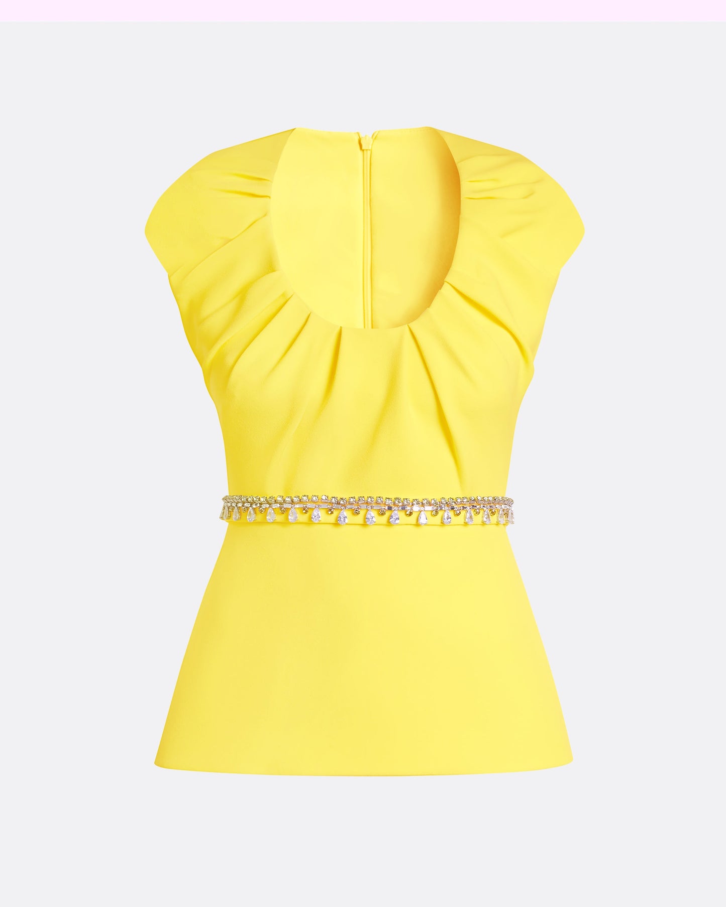 Lotta Buttercup Top With Embroidered Belt