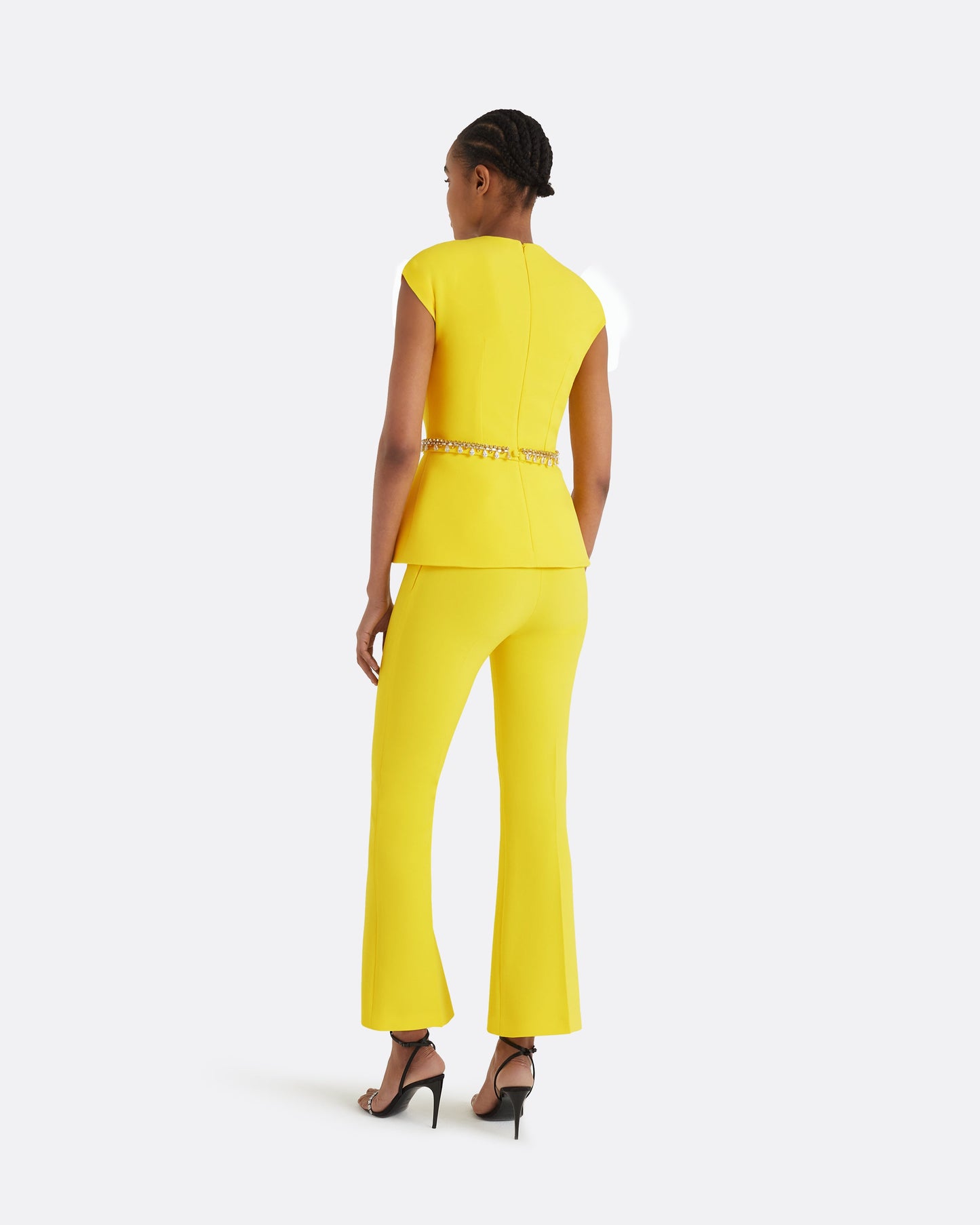 Lotta Buttercup Top With Embroidered Belt