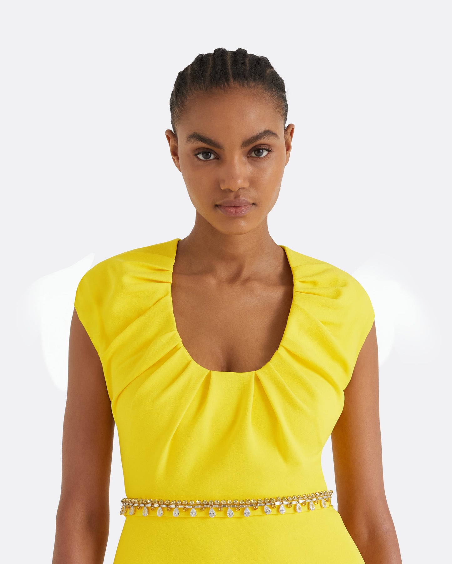 Lotta Buttercup Top With Embroidered Belt