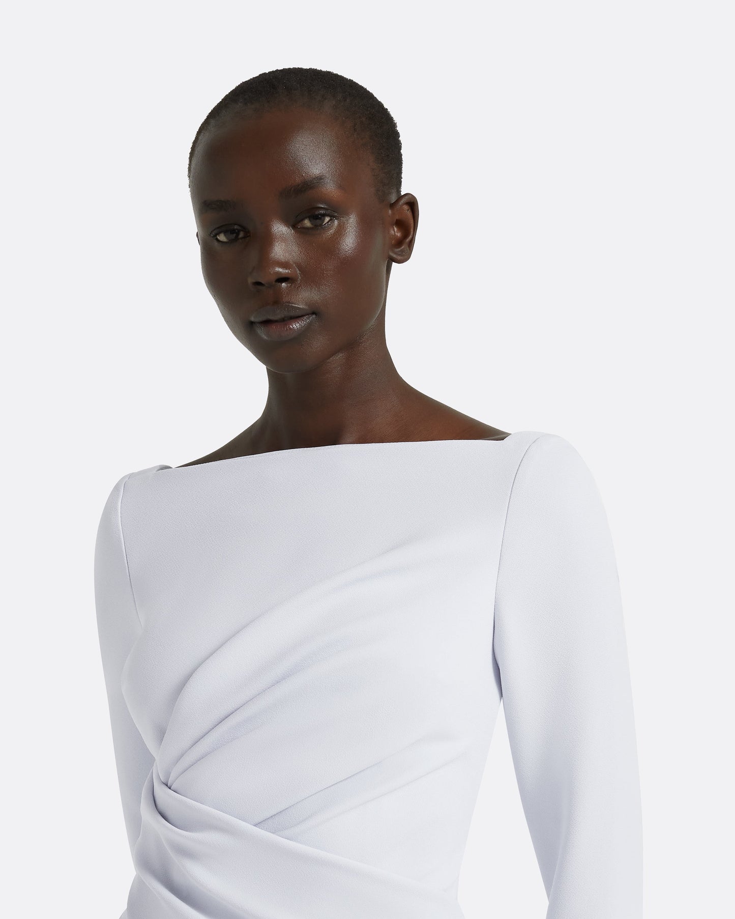 Asena Silk Blue Midi Dress