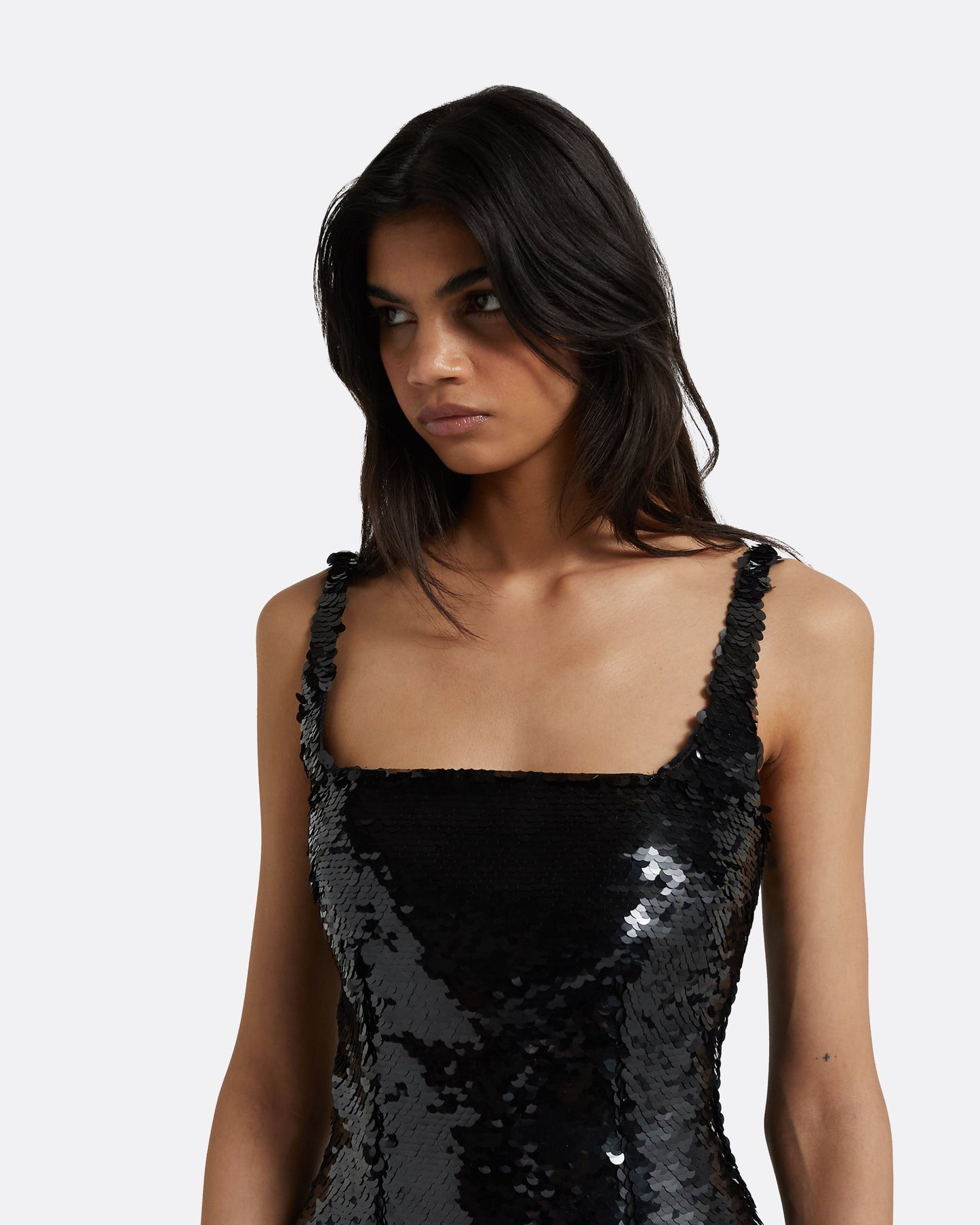 Guida Black Short Dress